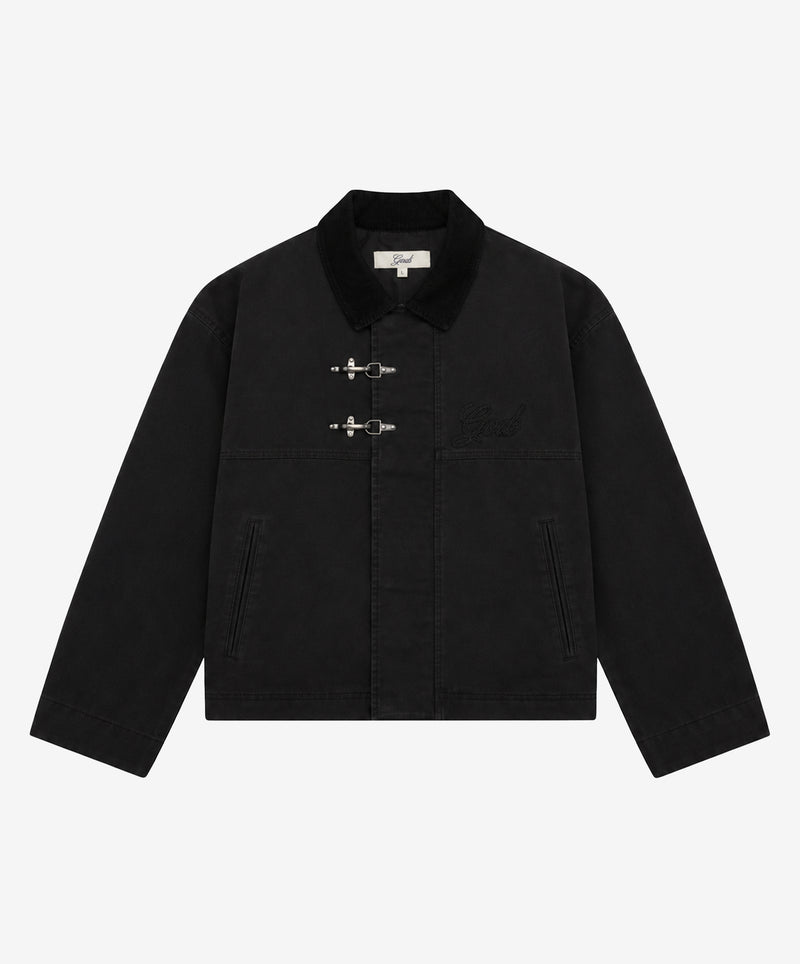 Fireman Clasp Jacket Black