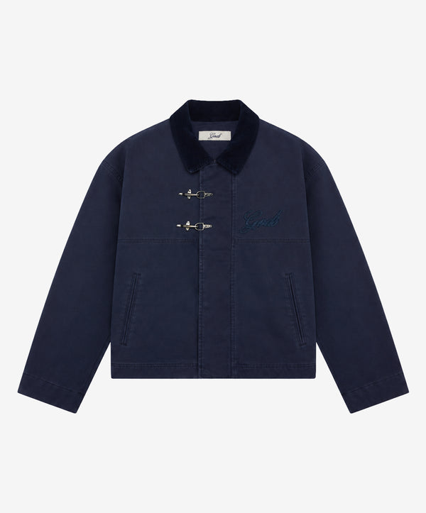 Fireman Clasp Jacket Navy