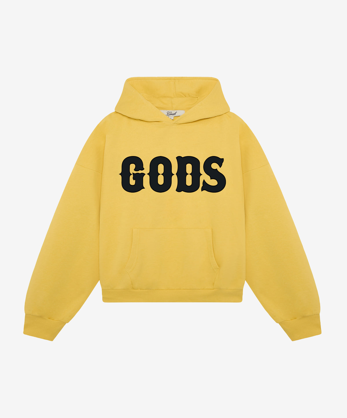 Gods Brand Hoodie Yellow
