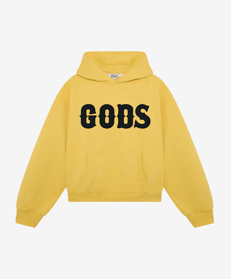 Gods Brand Hoodie Yellow