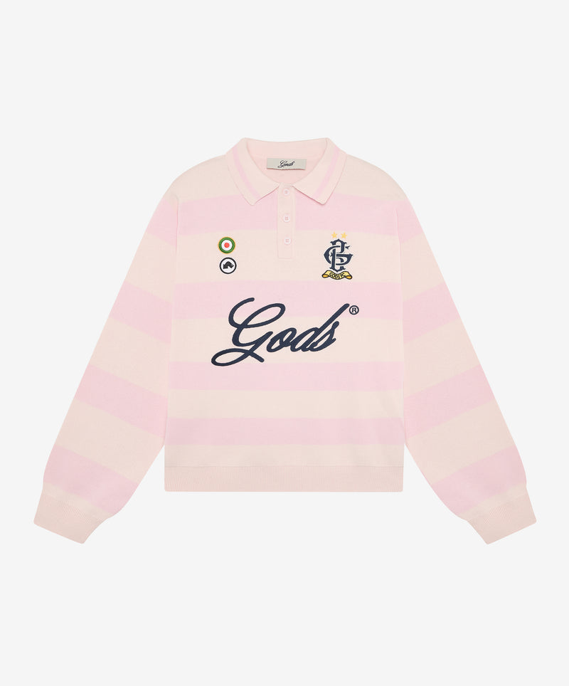 Polo Knitted Longsleeve Rose