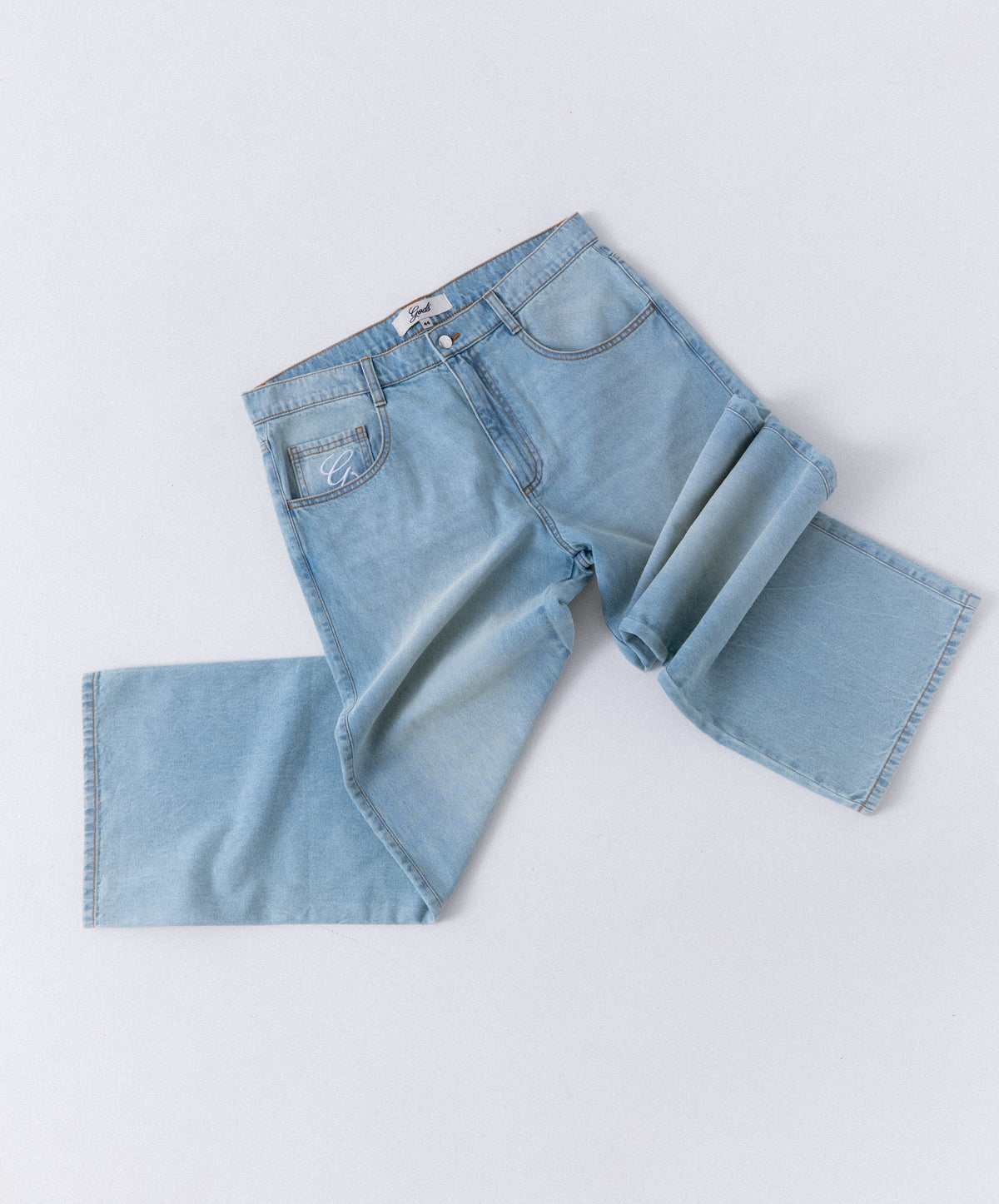 Regular Baggy Jeans Light Blue