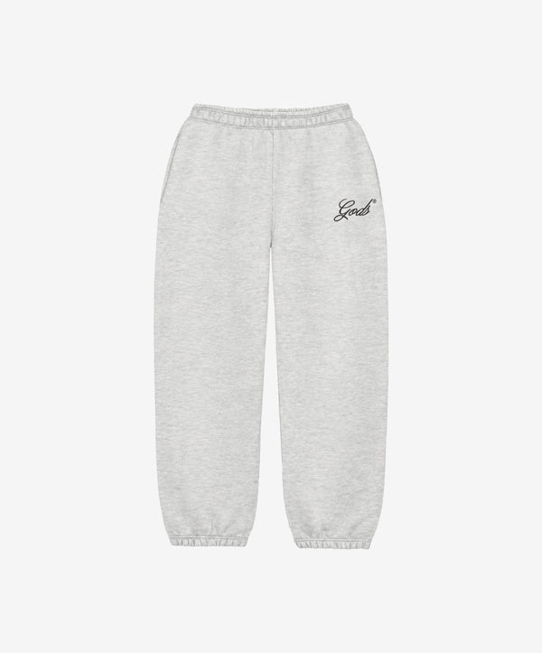 Handwritten Sweatpants Light Grey