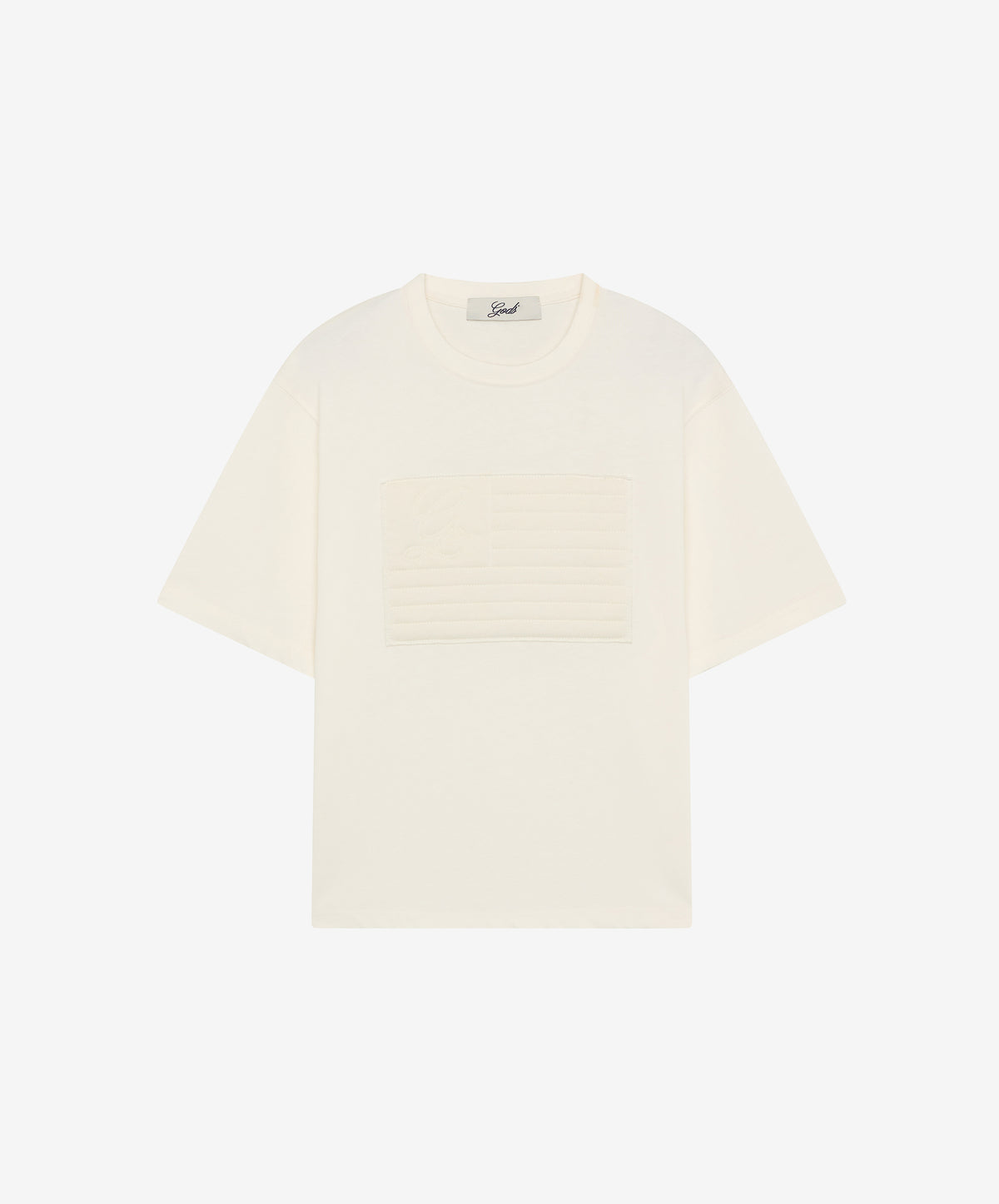 Flag Tee Cream