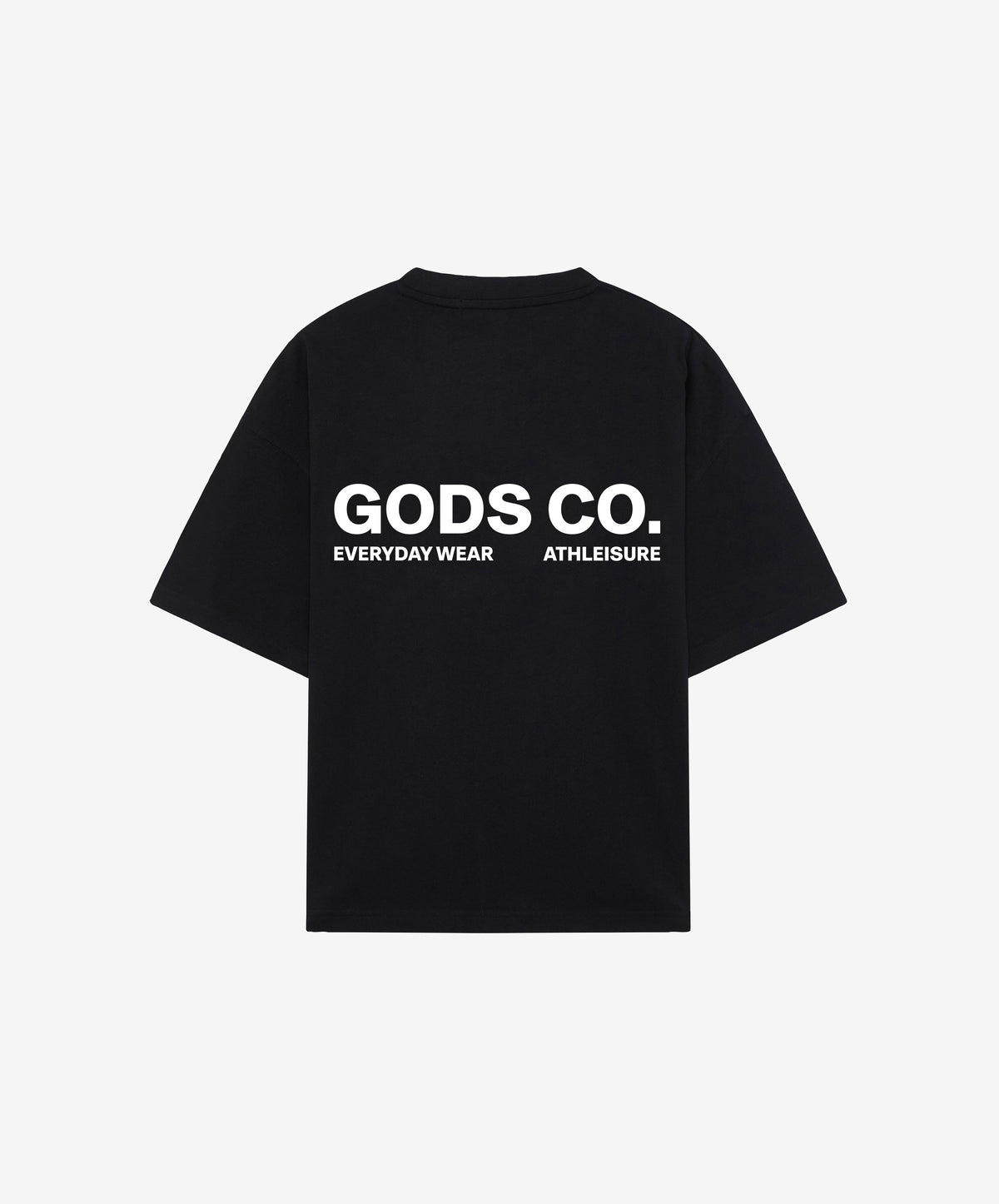 Athleisure Tee Black