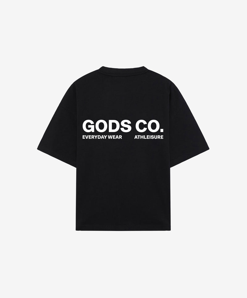 Athleisure Tee Black