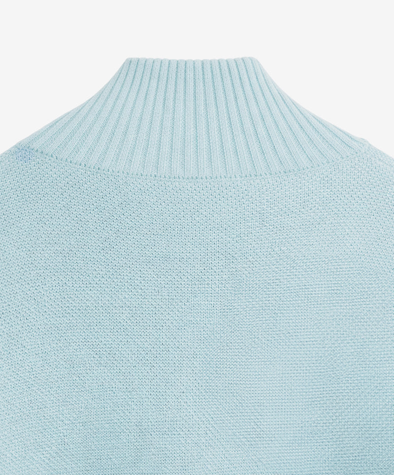 Gods Knitted Zipper Blue