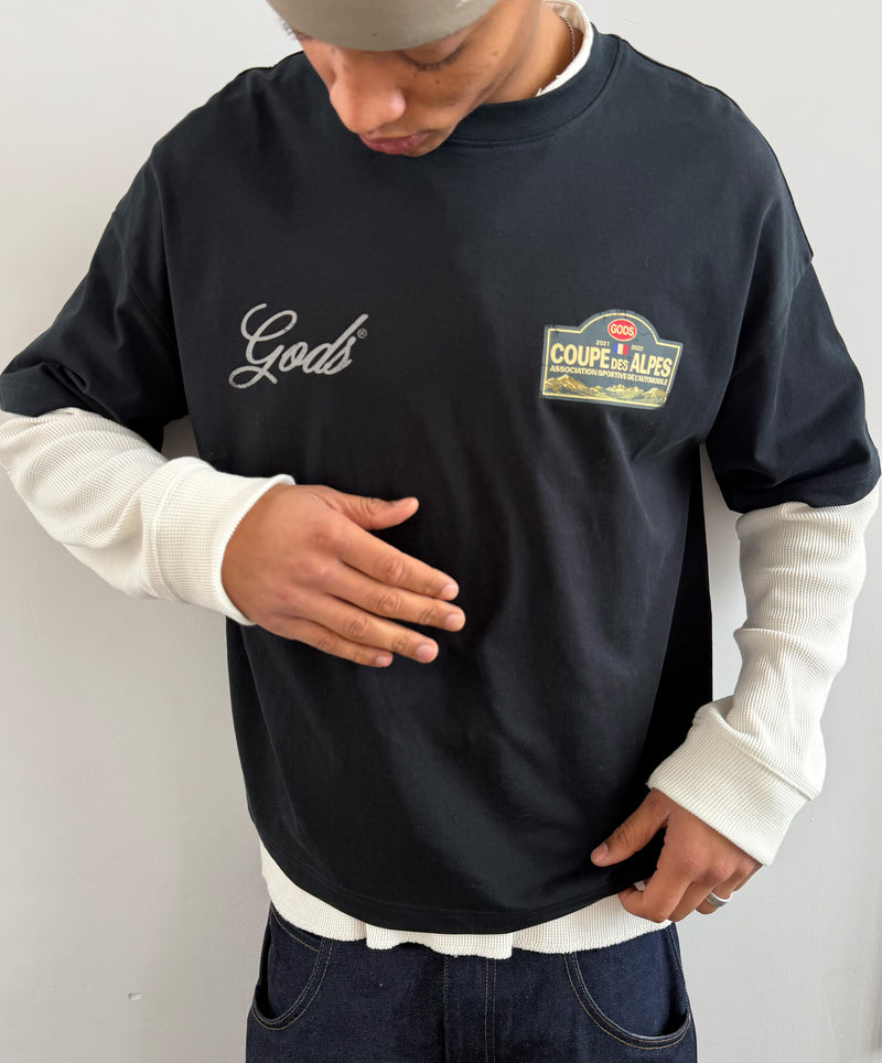 Coupe Des Alpes Tee Dark Grey