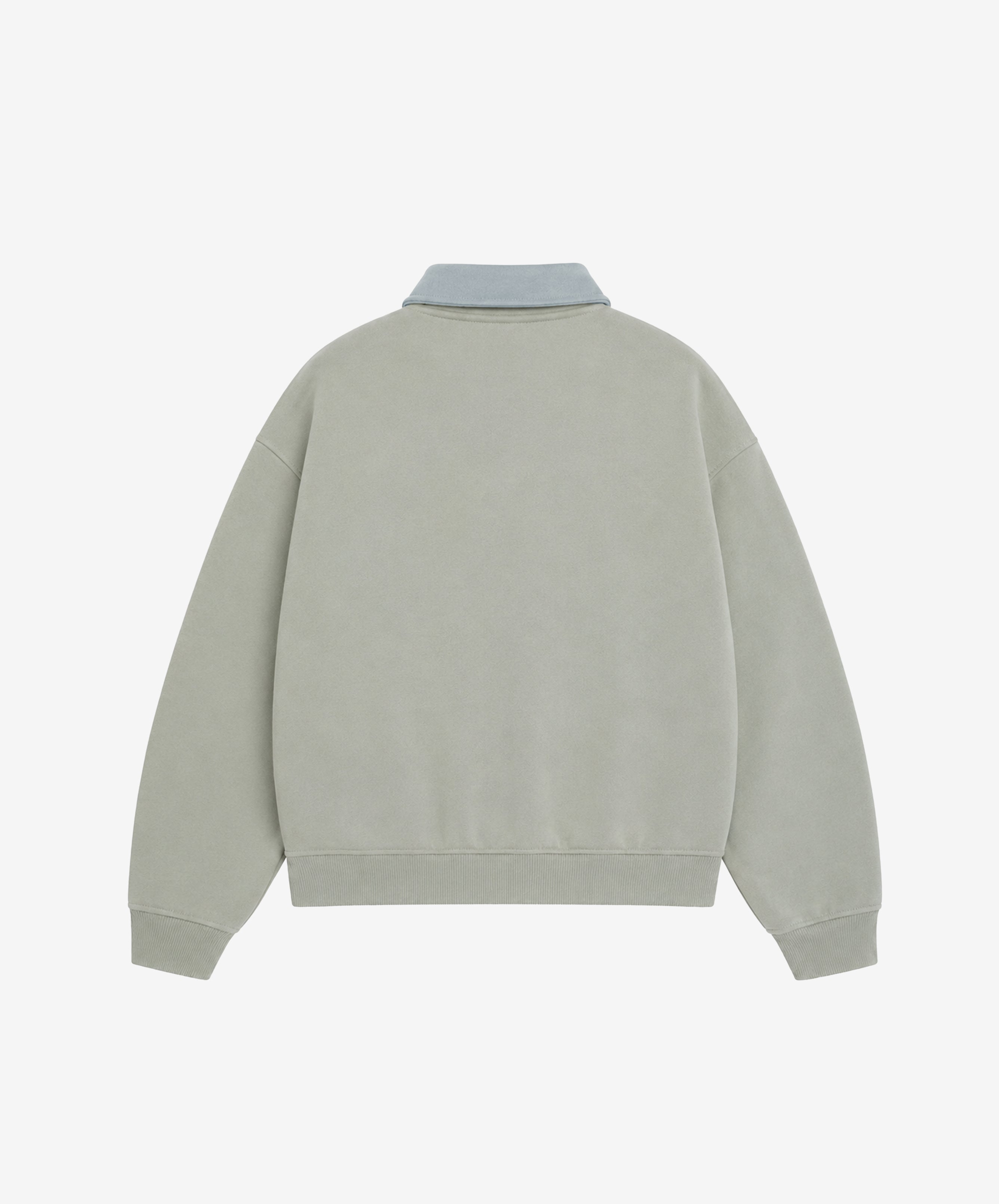 10 Half Zip Grey