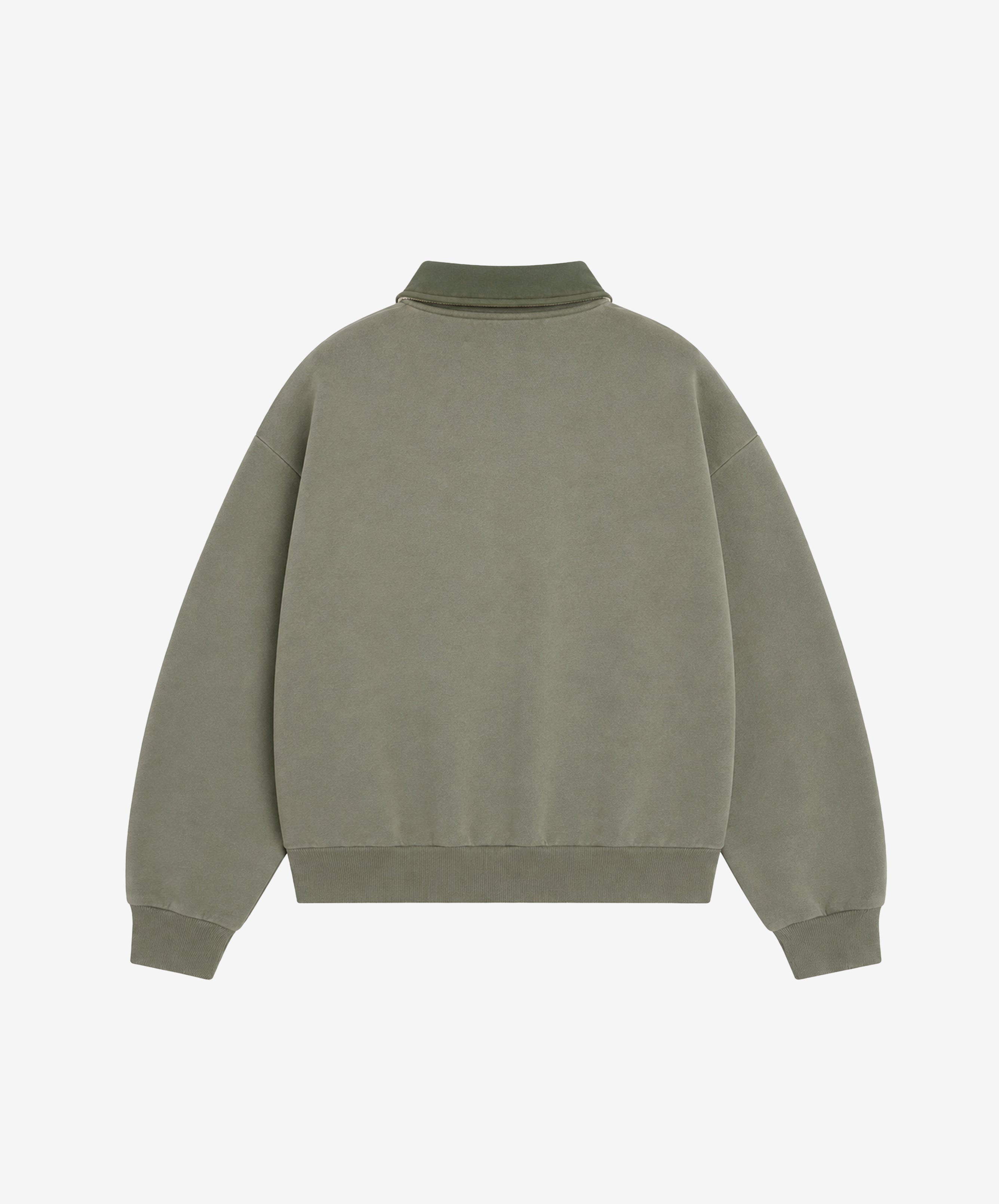 10 Half Zip Green