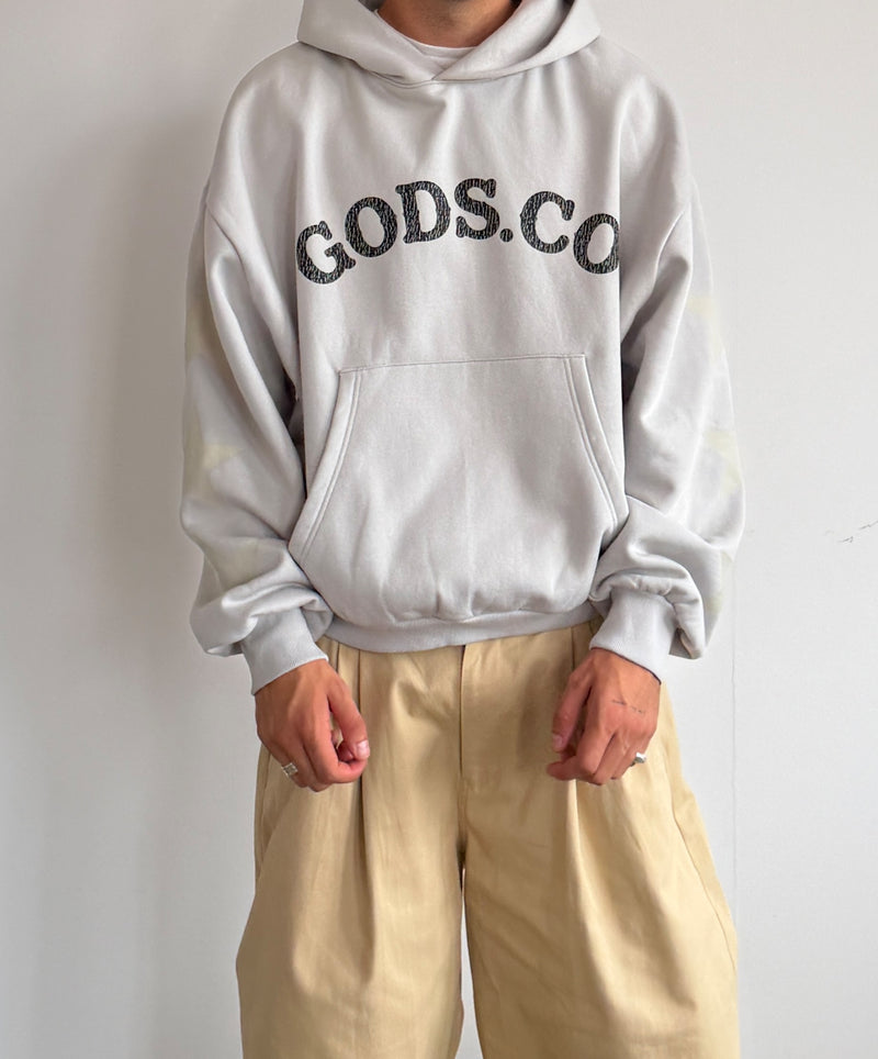 Stars Hoodie Grey