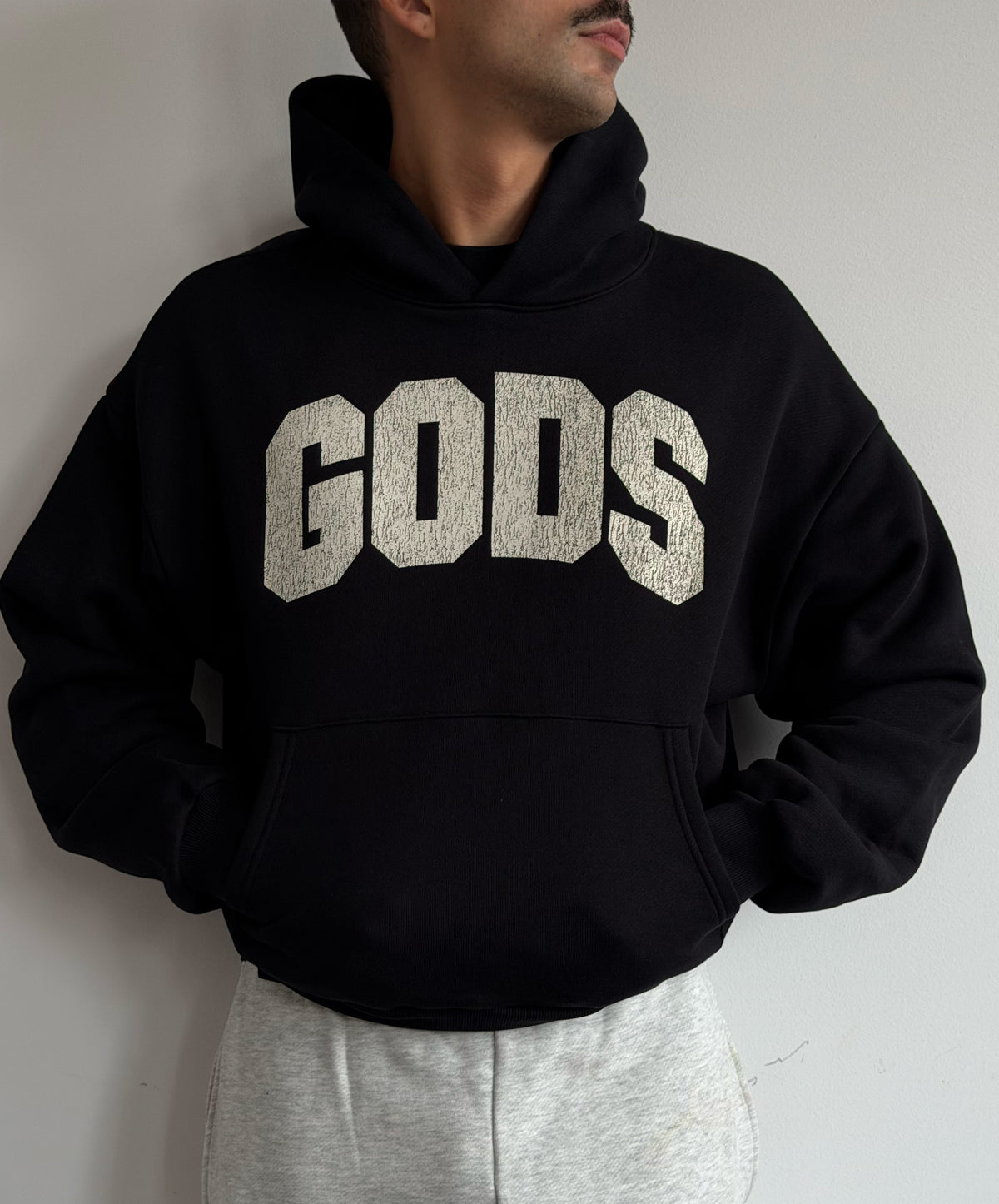 Gods College Hoodie Anthra