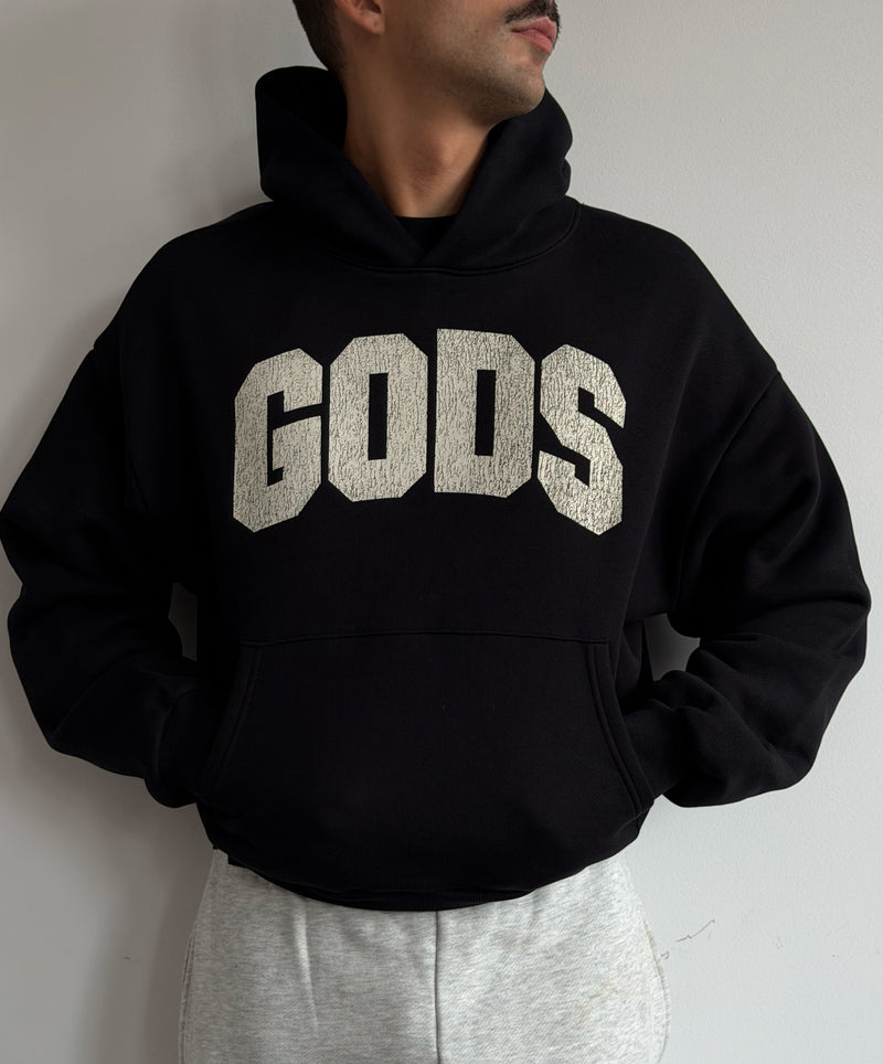 Gods College Hoodie Anthra