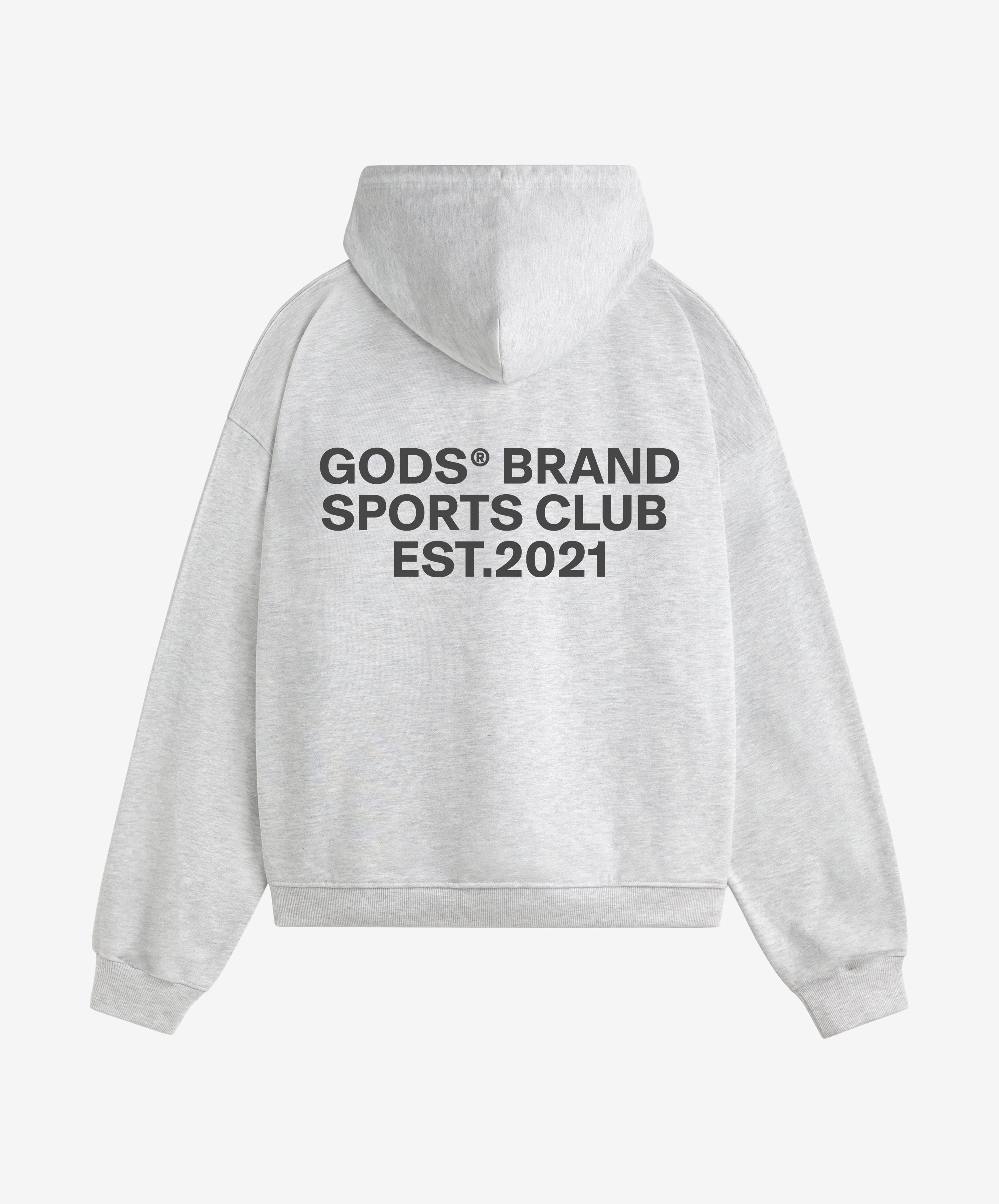 Gods® Brand Sports Club Hoodie Melange
