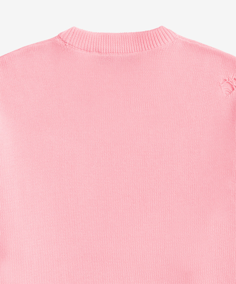 G Side Knitted Sweater Rose