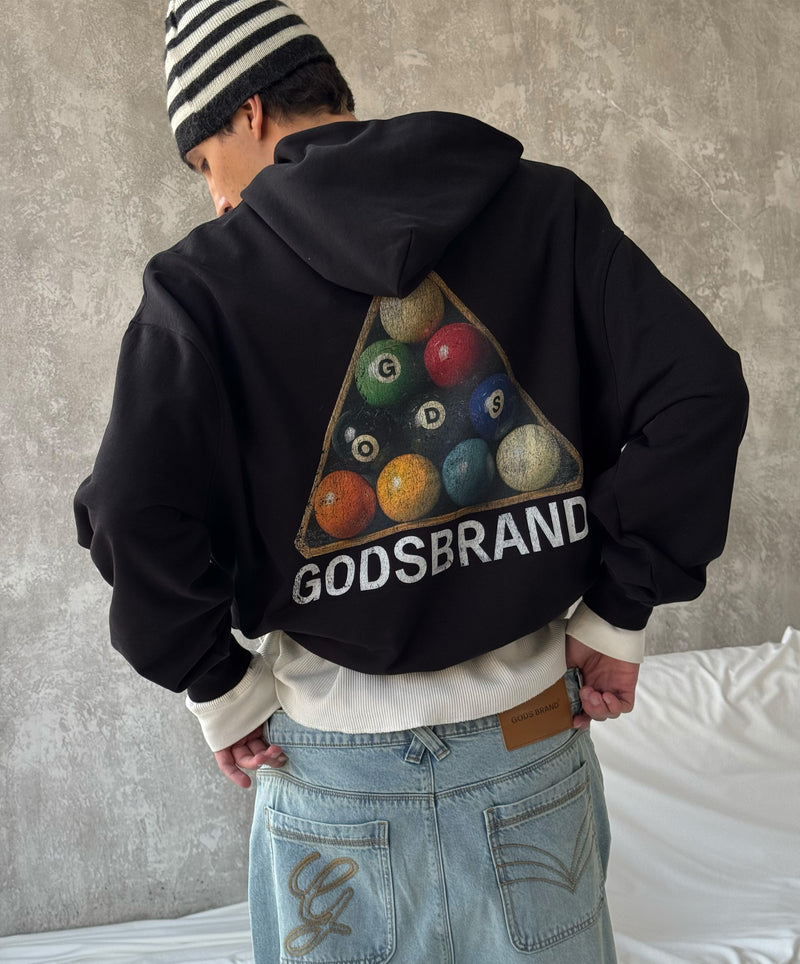 Billiard Hoodie Black