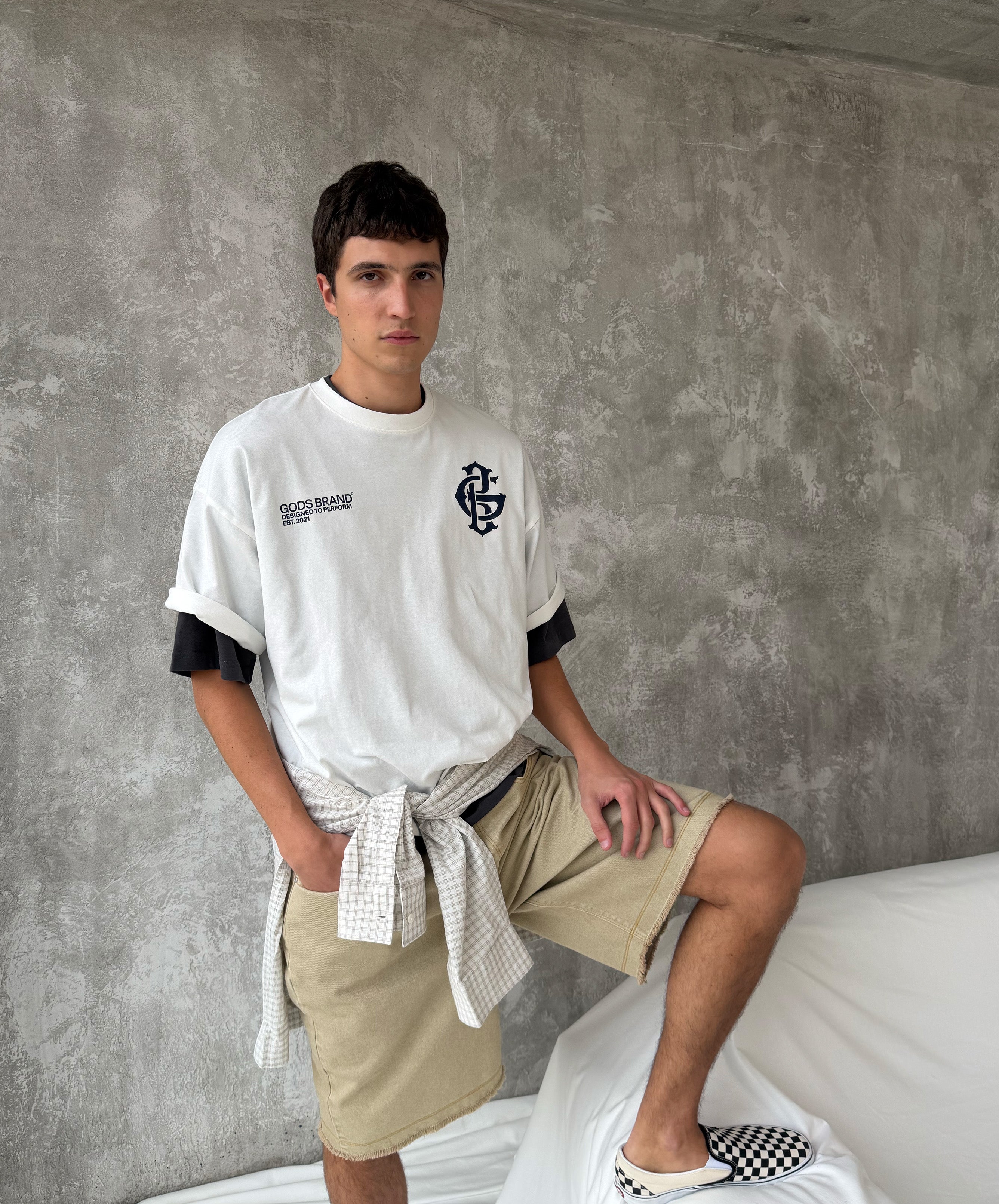 Gods Brand Tee White