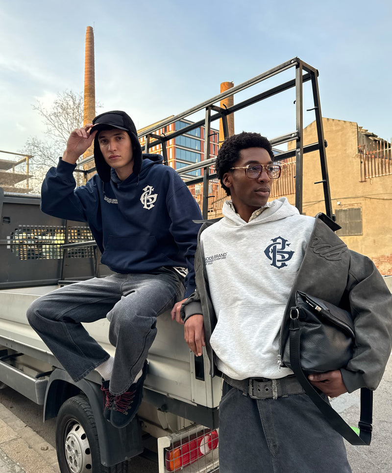 Gods Brand Hoodie Grey