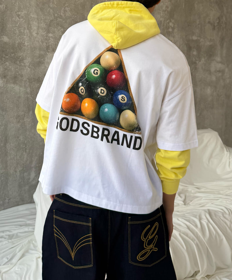 Billiard Tee White