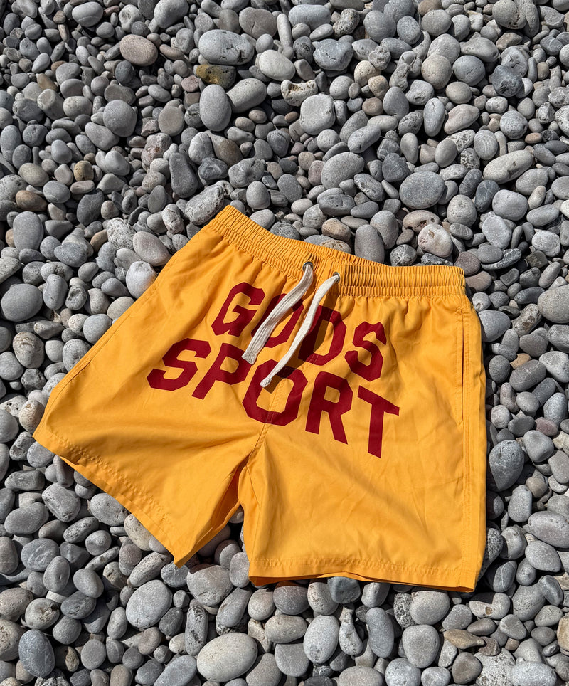 Gods Sport Swimsuit Yellow