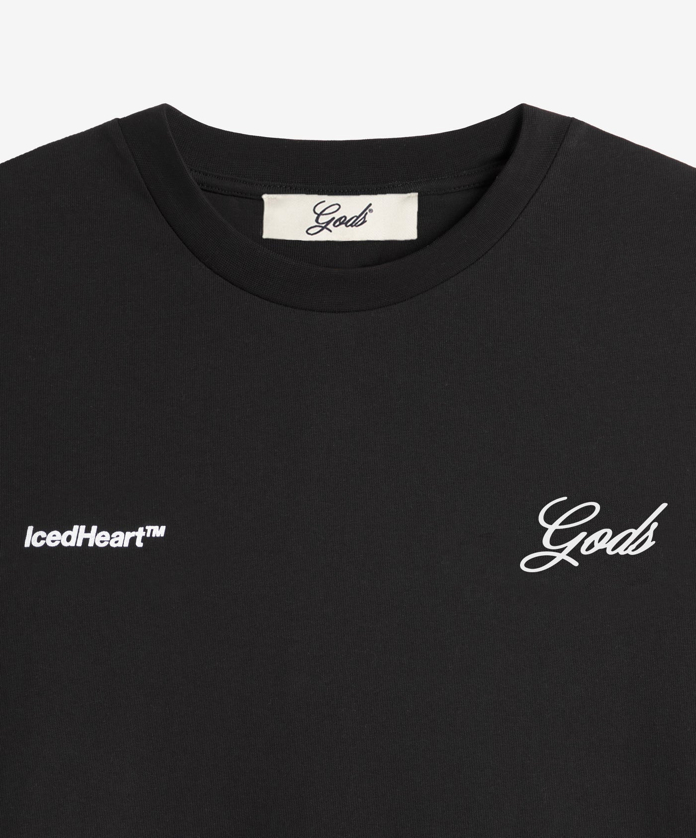 Iced Heart Tee Black