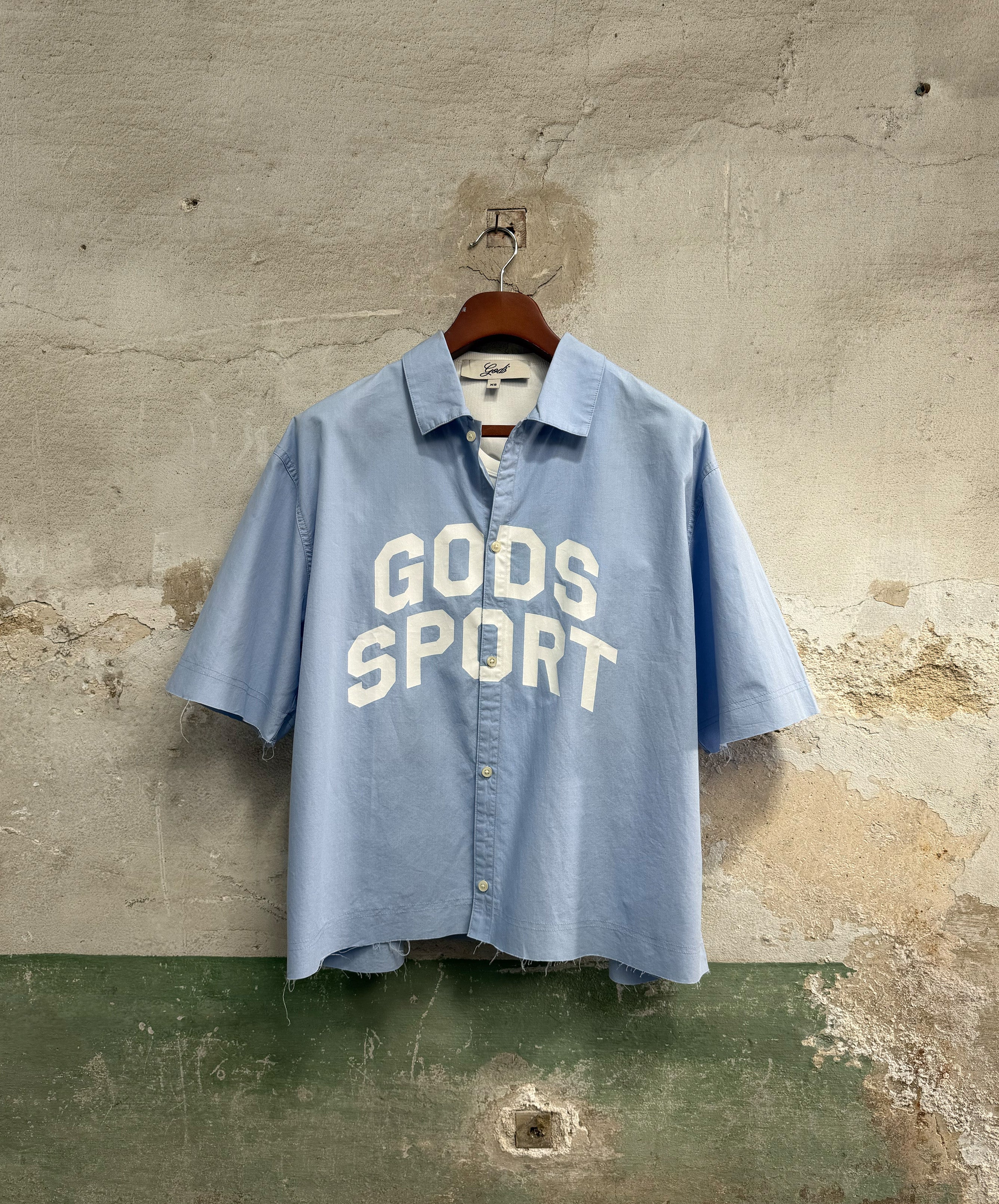 Gods Sport Shirt Blue
