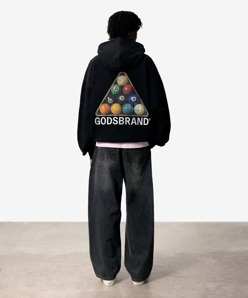 Billiard Hoodie Black