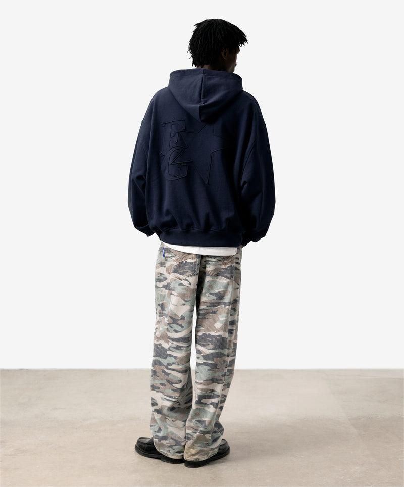 Star Hoodie Navy
