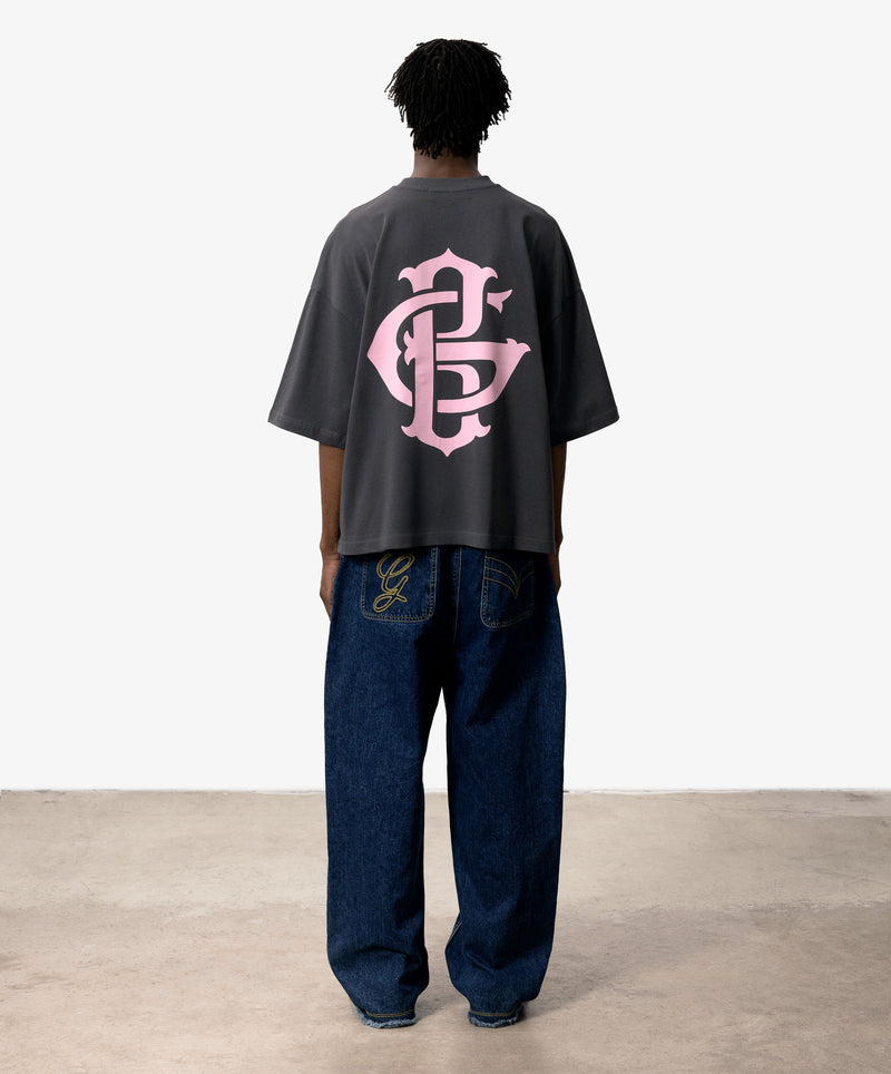 Gods Brand Boxy Tee Dark Grey