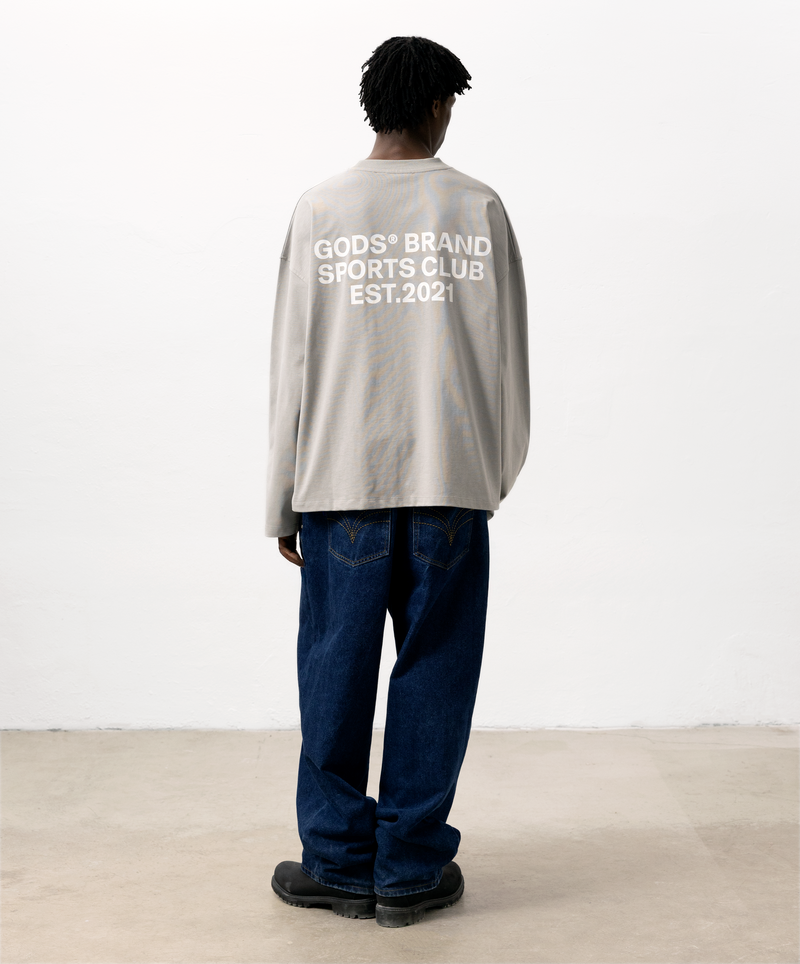Sports Club Longsleeve Grey