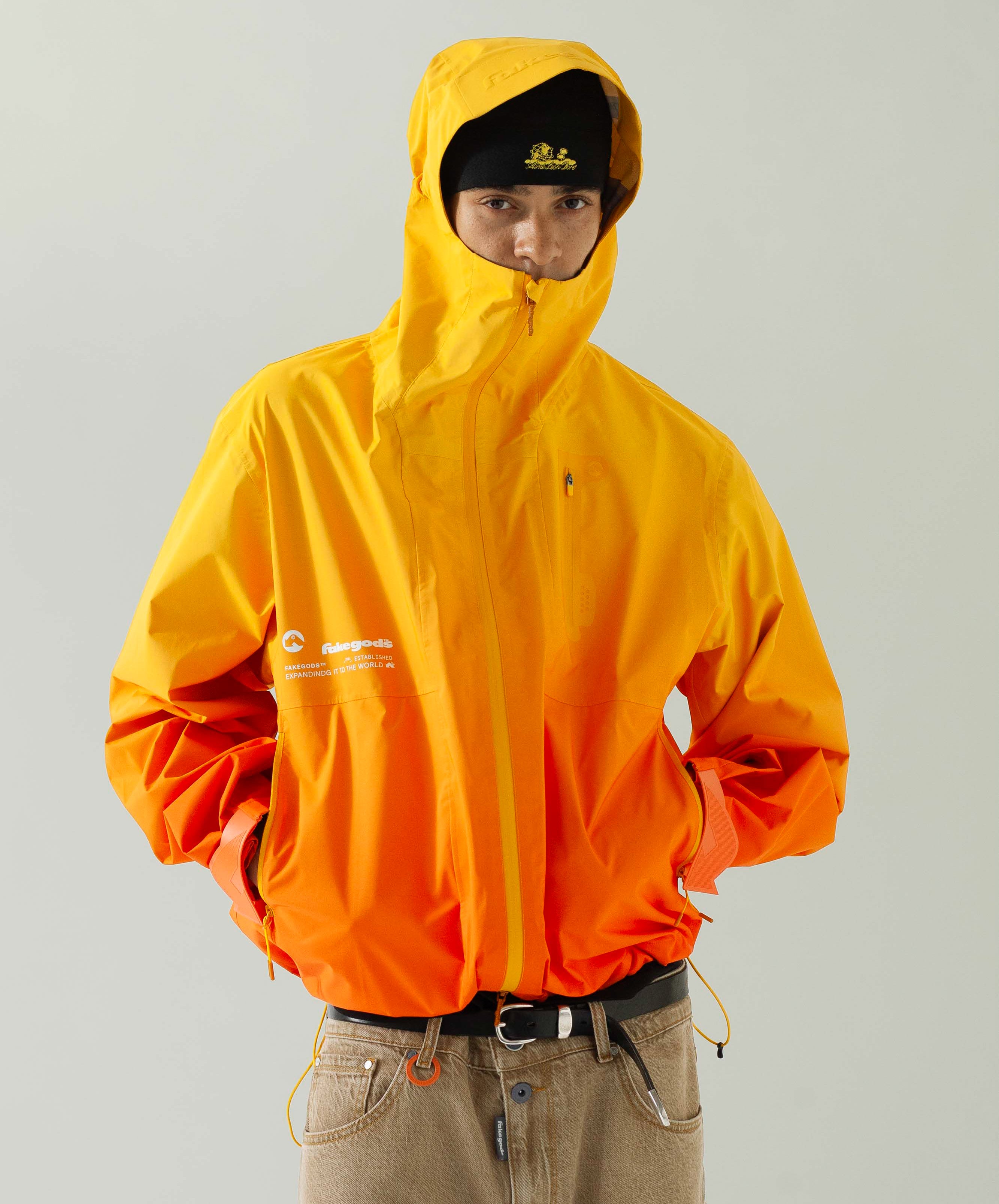 3-Layer Jacket Orange