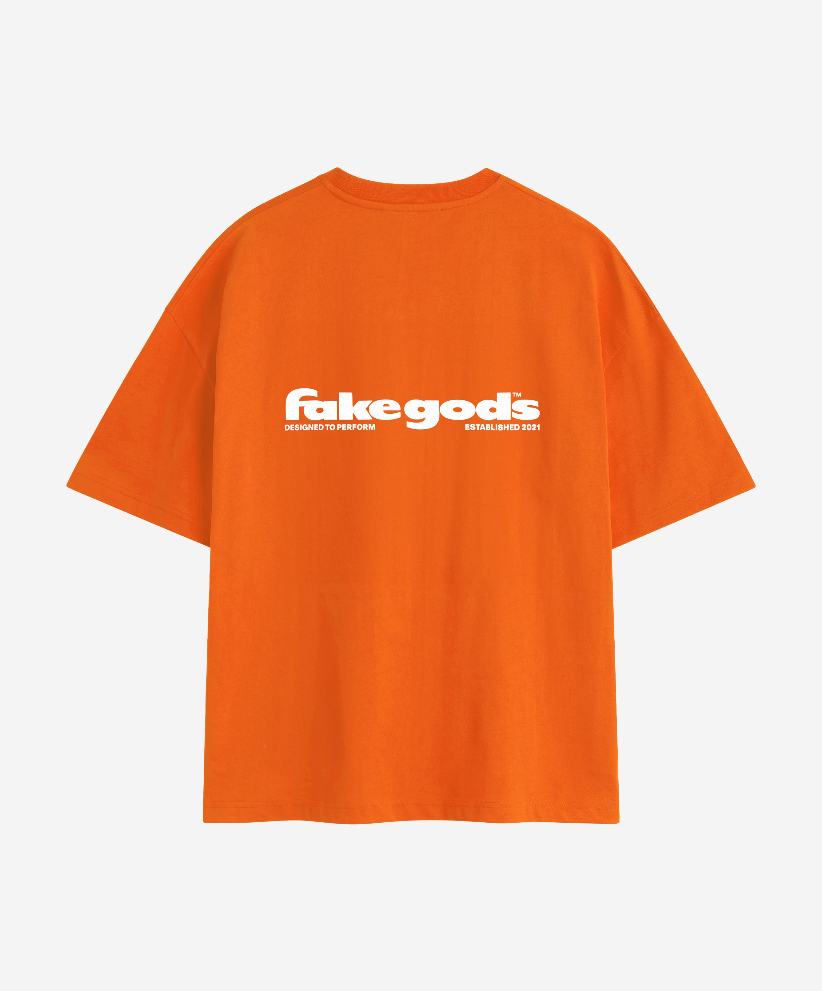 Back To Basics Tee Orange