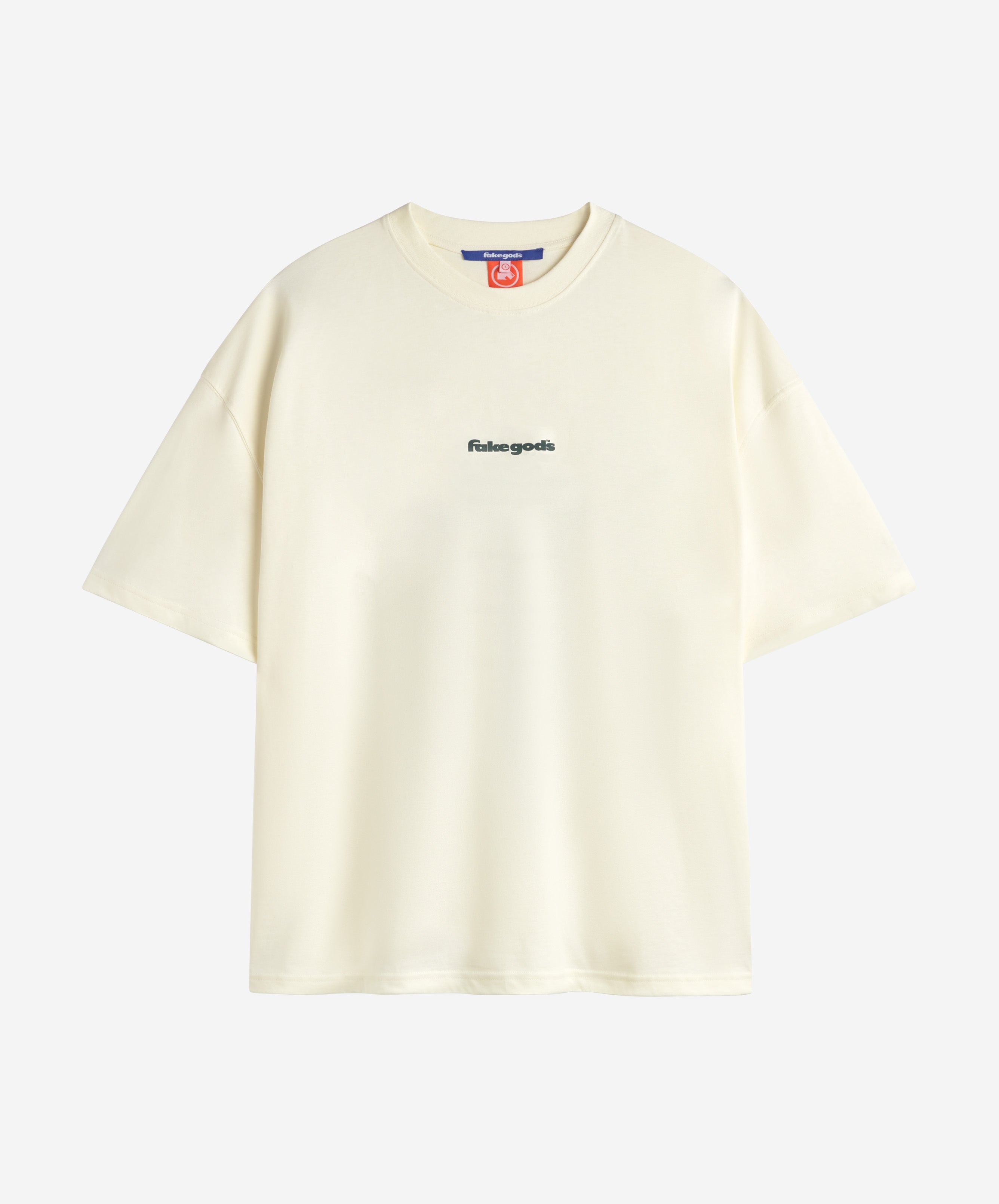 Back To Basics Tee Cream-Green