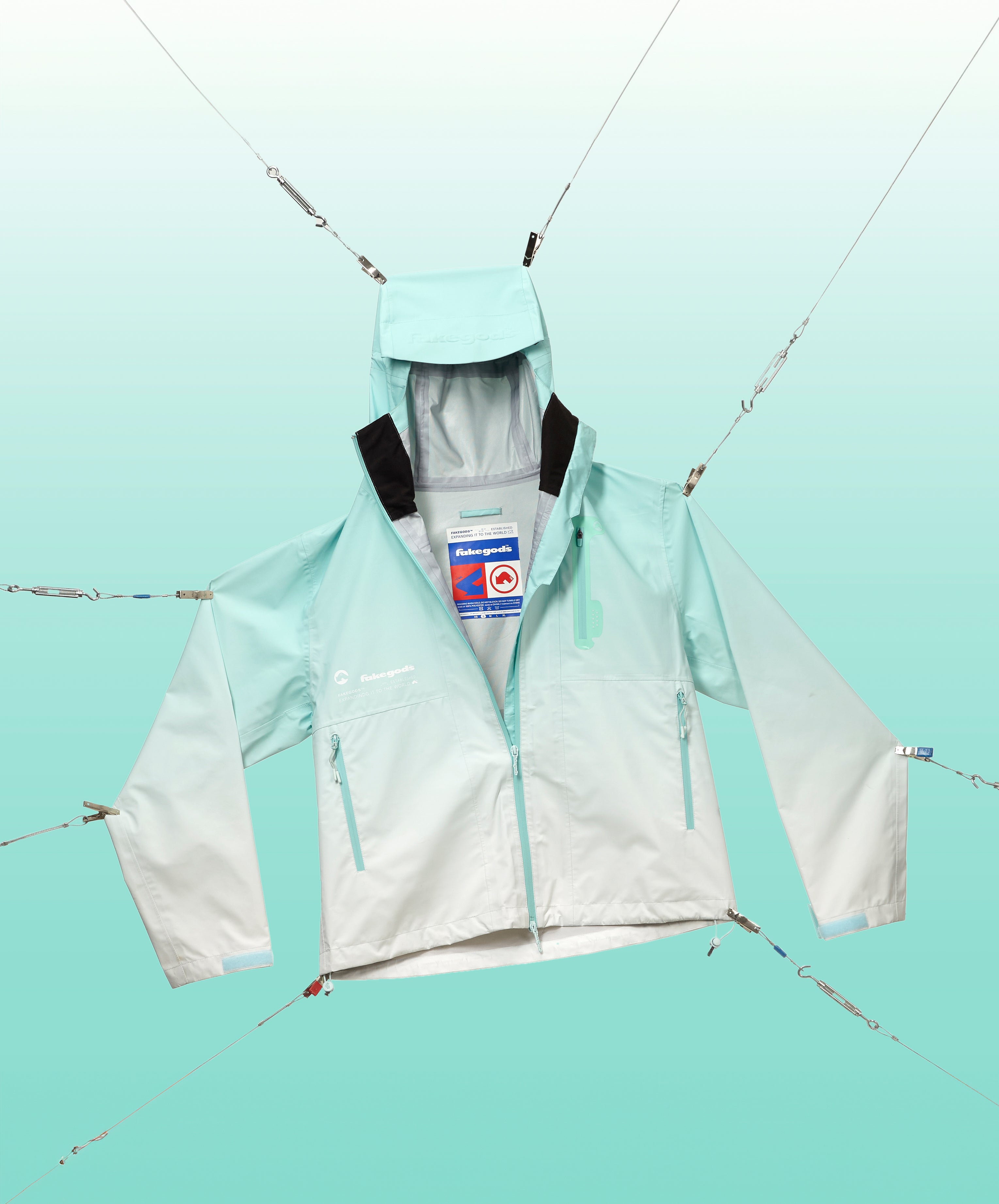 3-Layer Jacket Blue