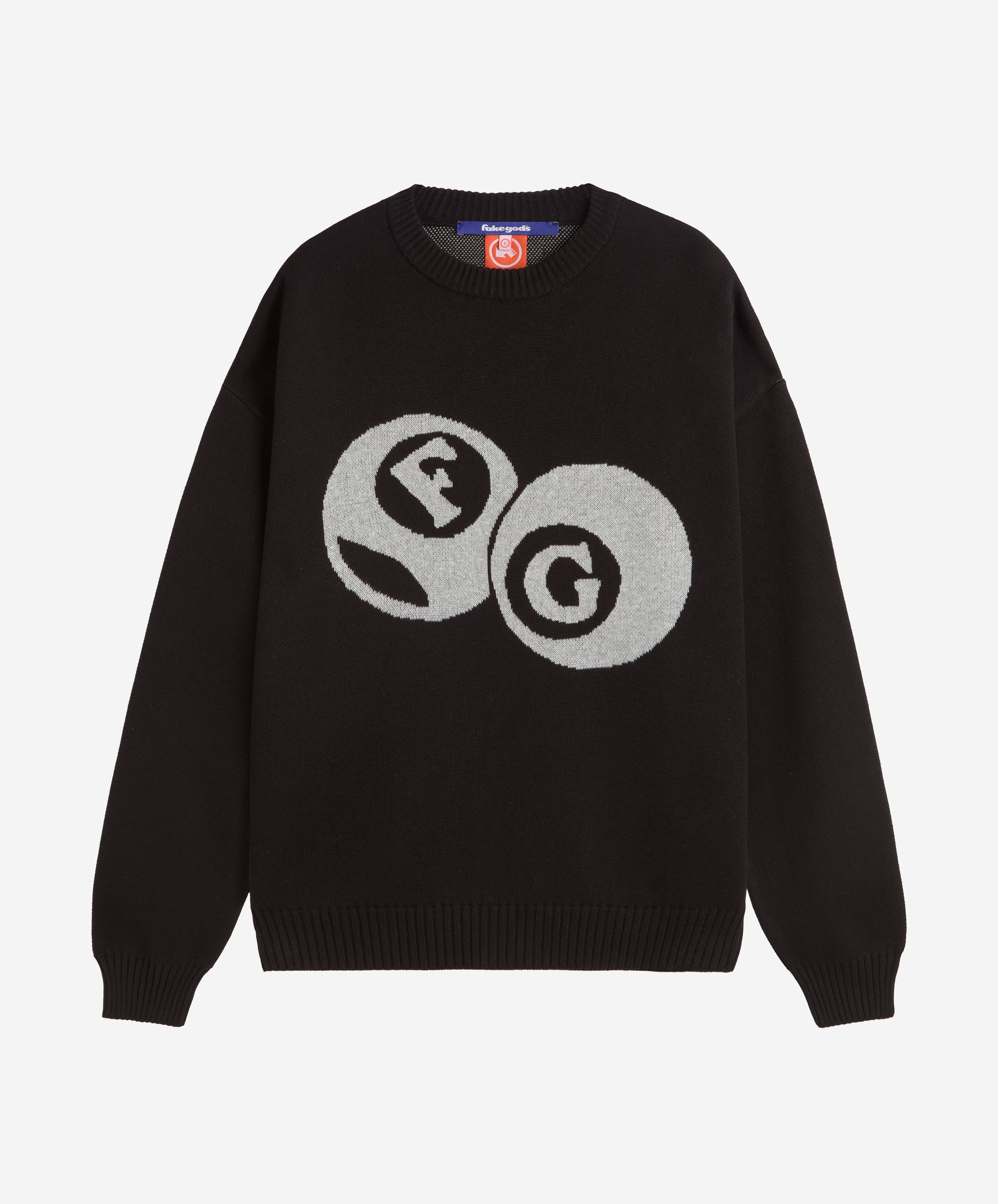 Billiard Knitted Sweater Black
