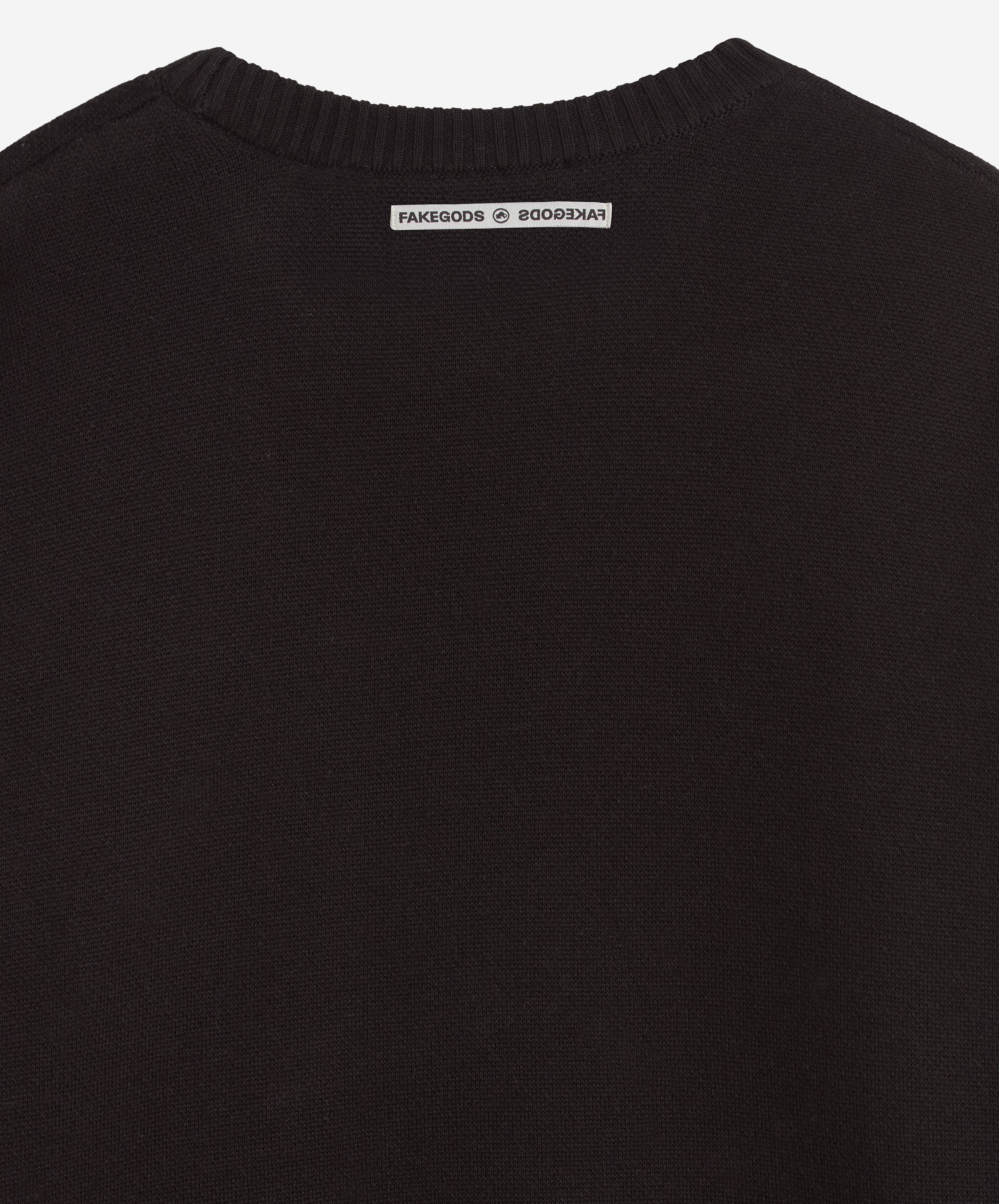 Billiard Knitted Sweater Black
