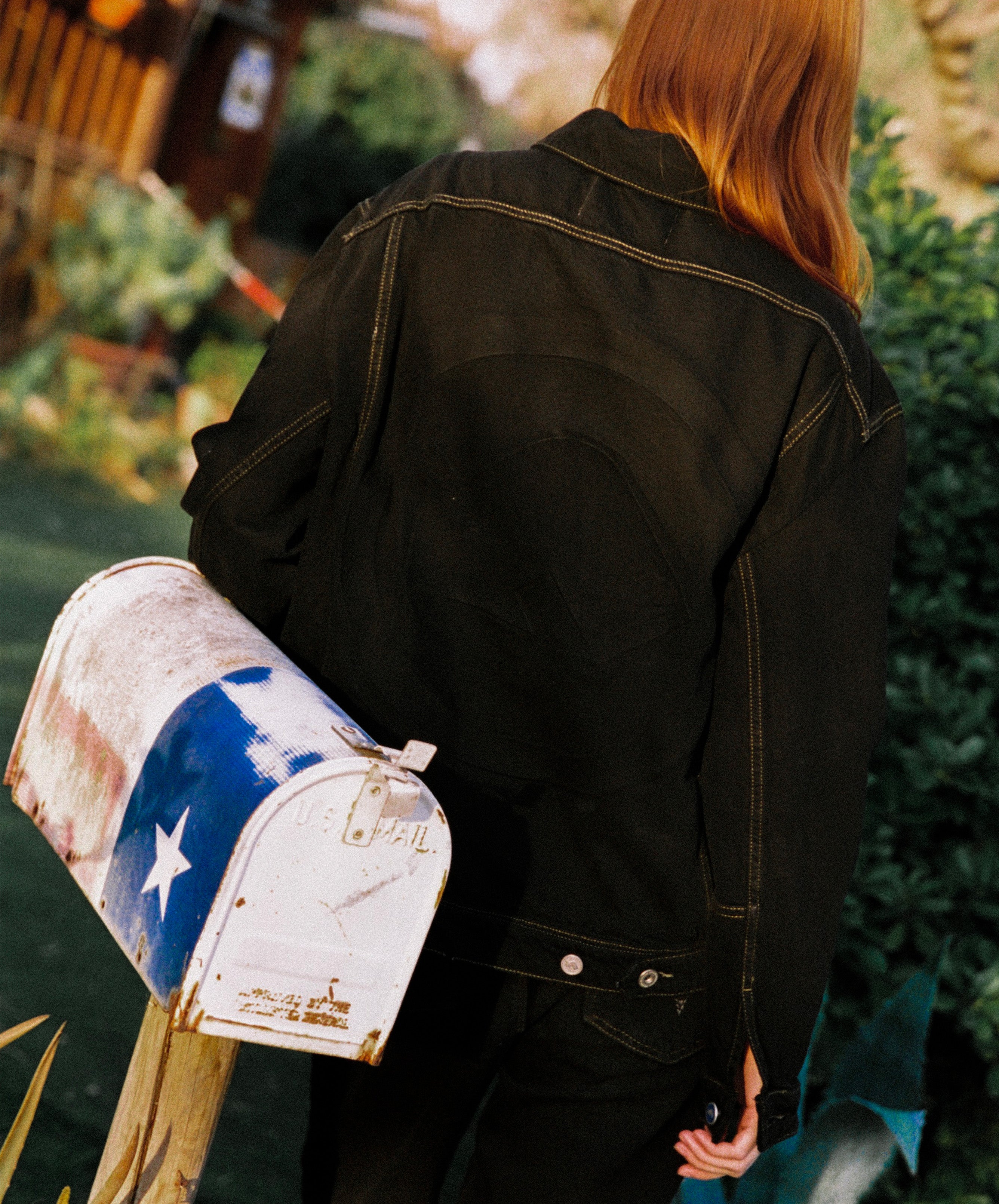 Tm Overdyed Denim Jacket Black