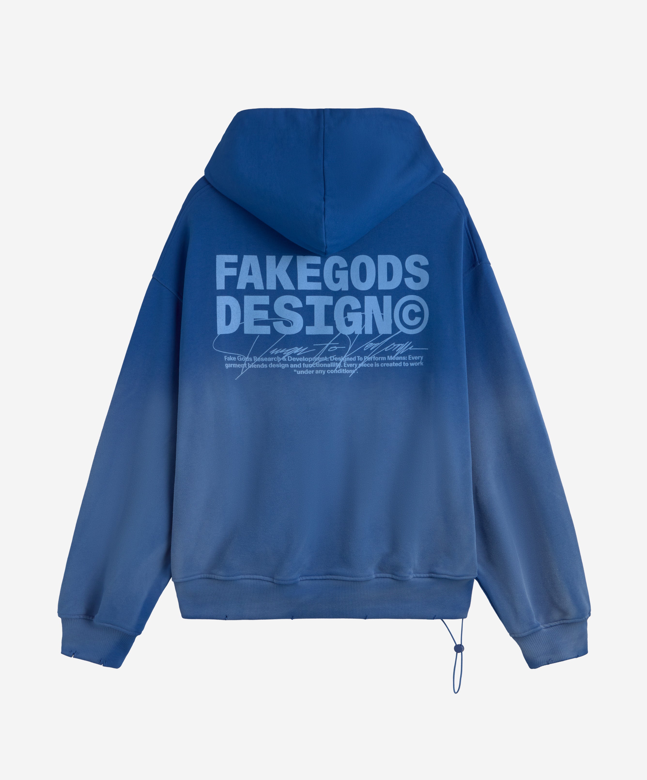 Designer Hoodie Blue