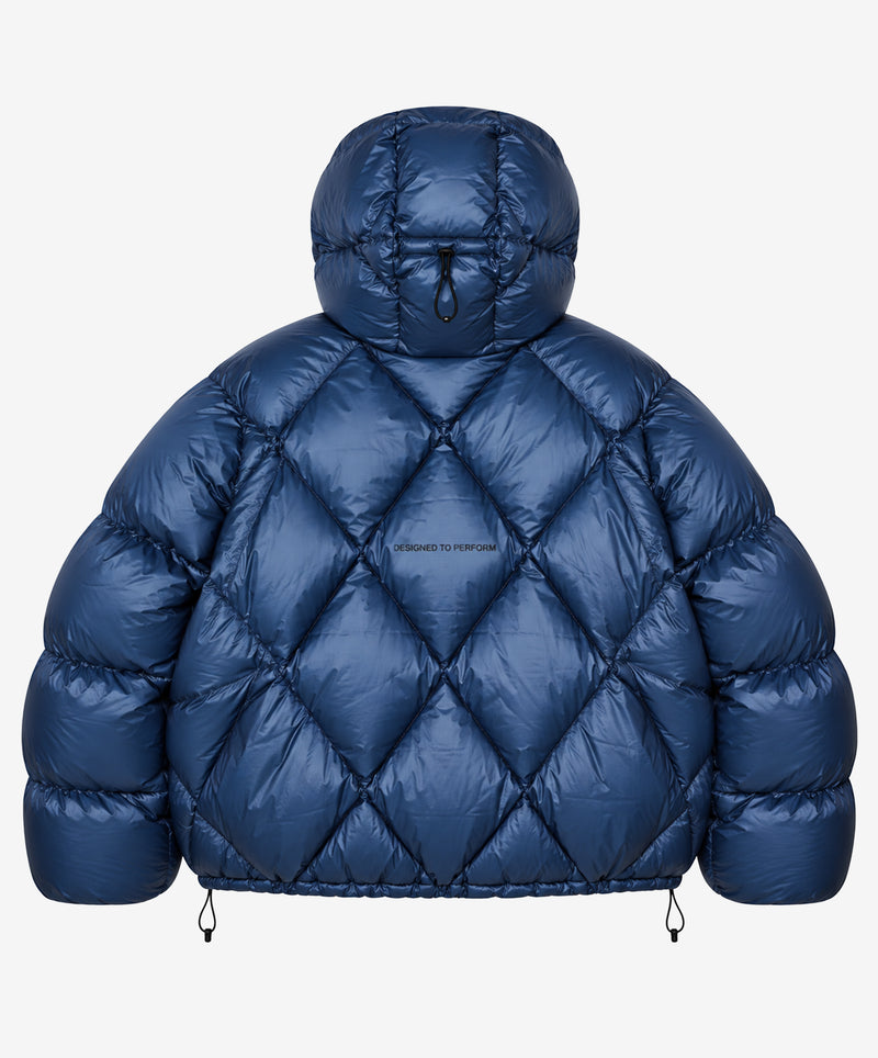Real Down Puffer Blue