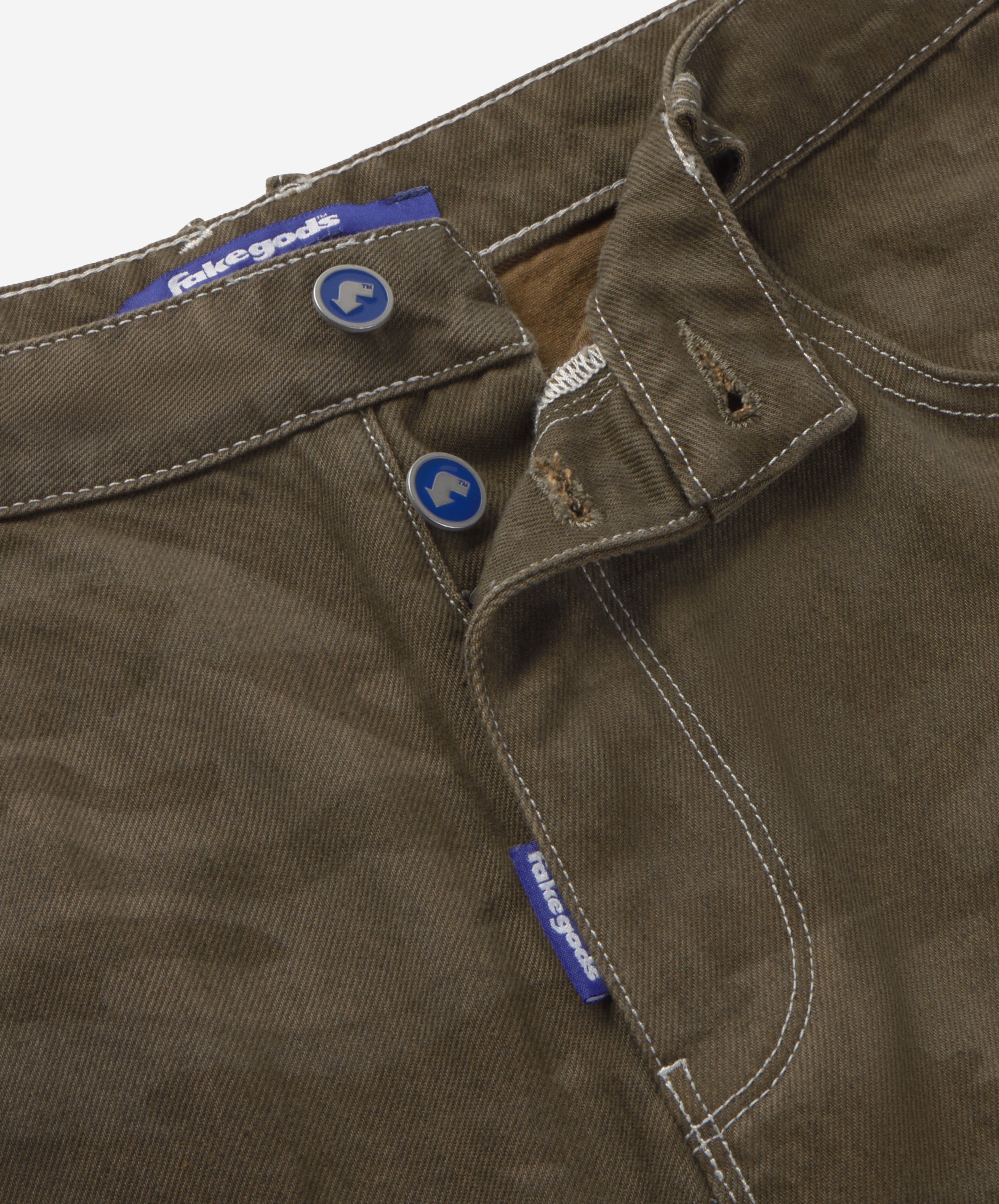 Camouflage Jorts Brown