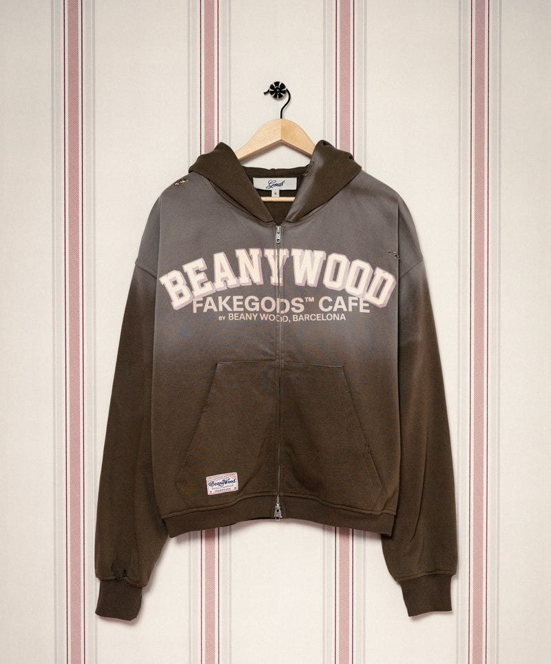 Caramel Zipper Brown