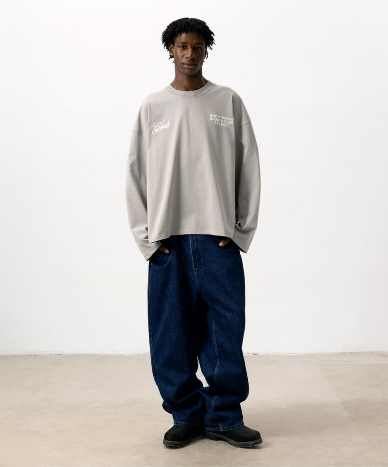 Sports Club Longsleeve Grey