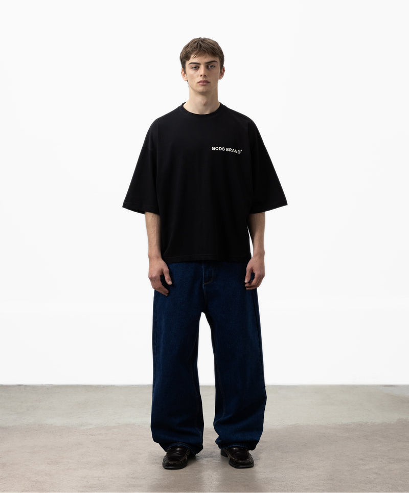 Performance Boxy Tee Black