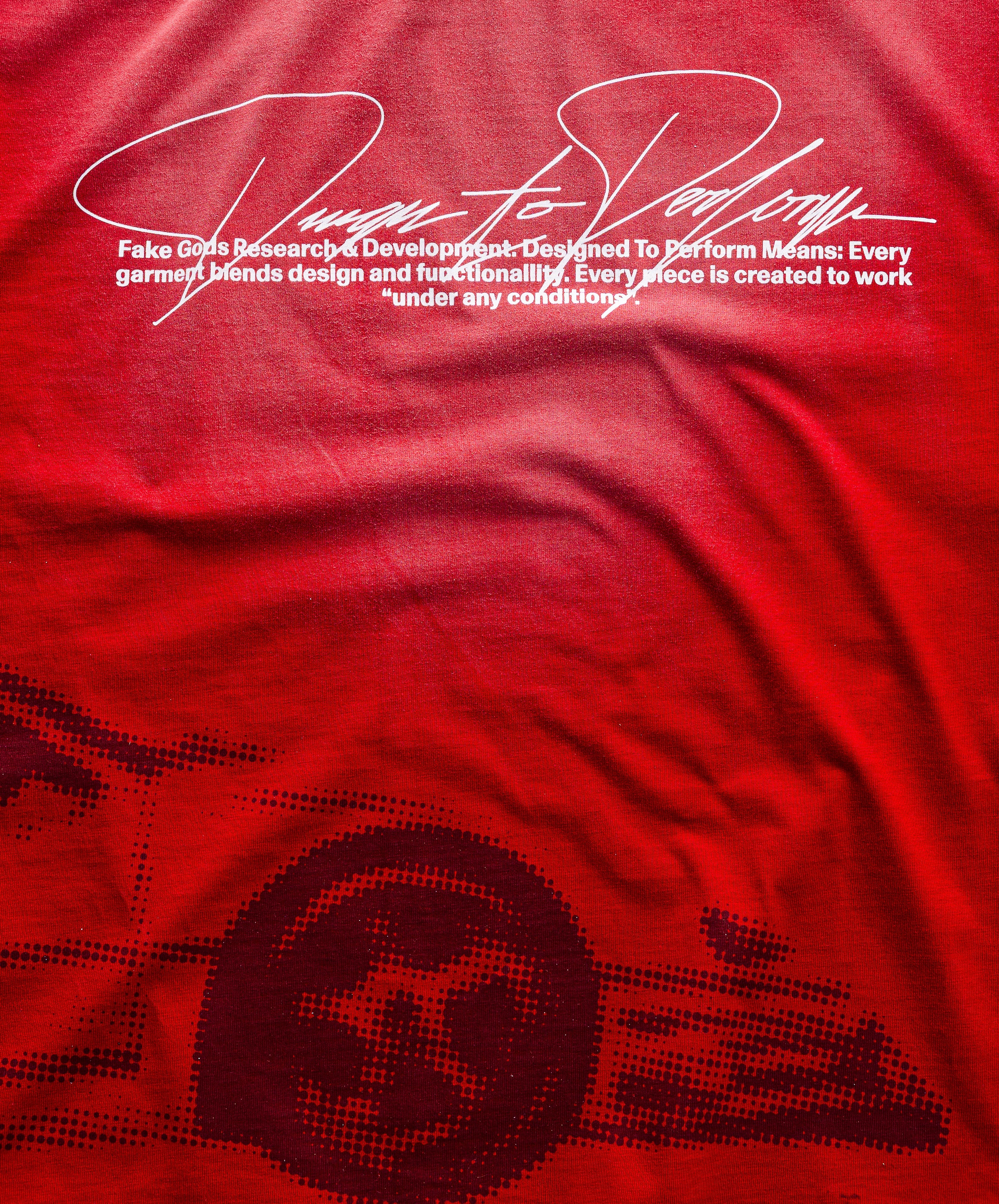 Grand Prix Sunfaded Tee Red
