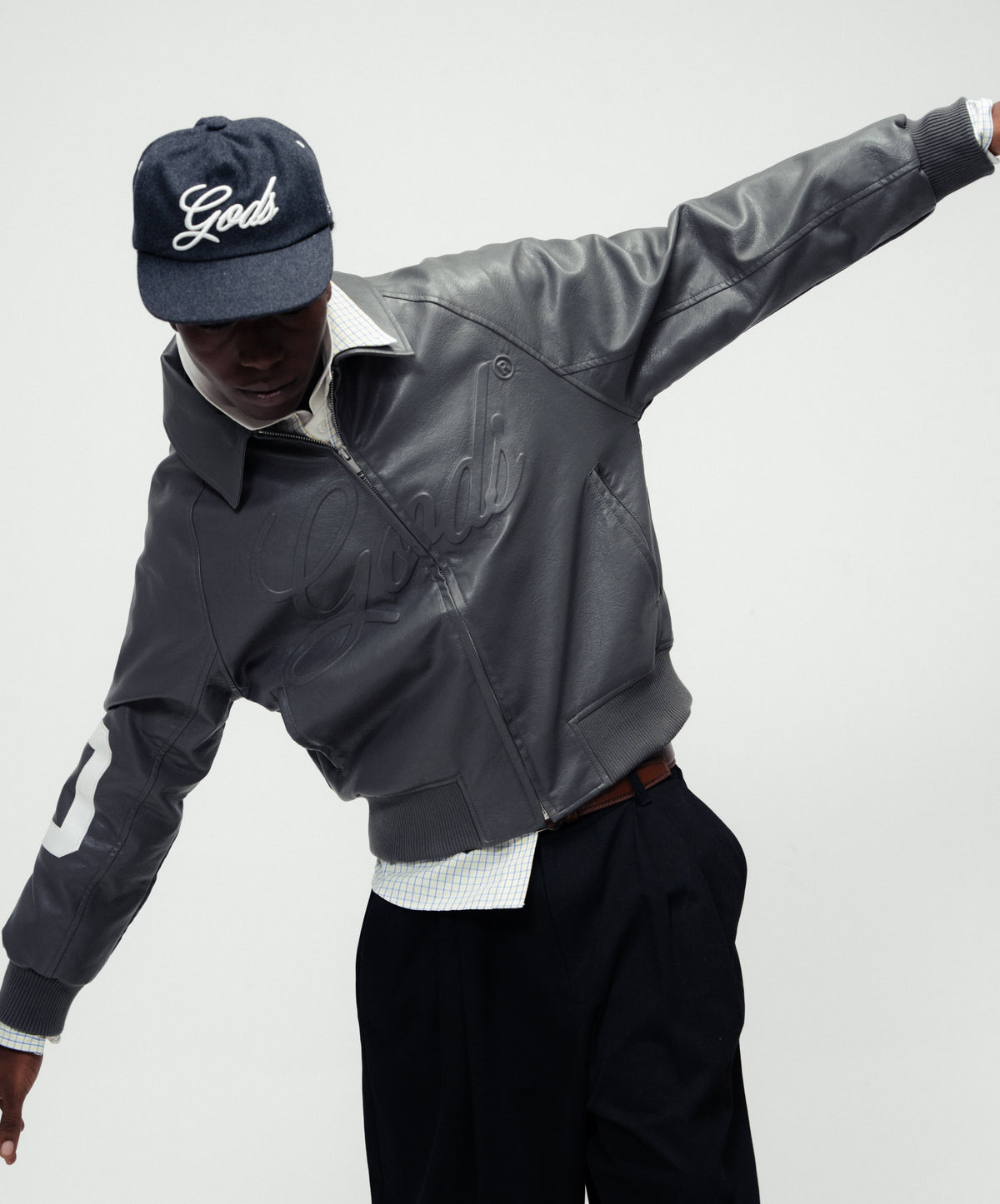 Gods Patch Cap Dark Grey