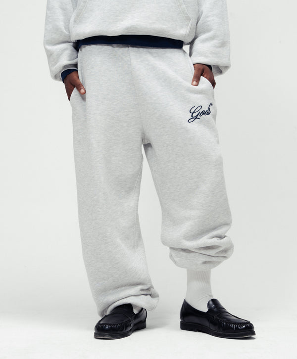 Handwritten Sweatpants Light Grey
