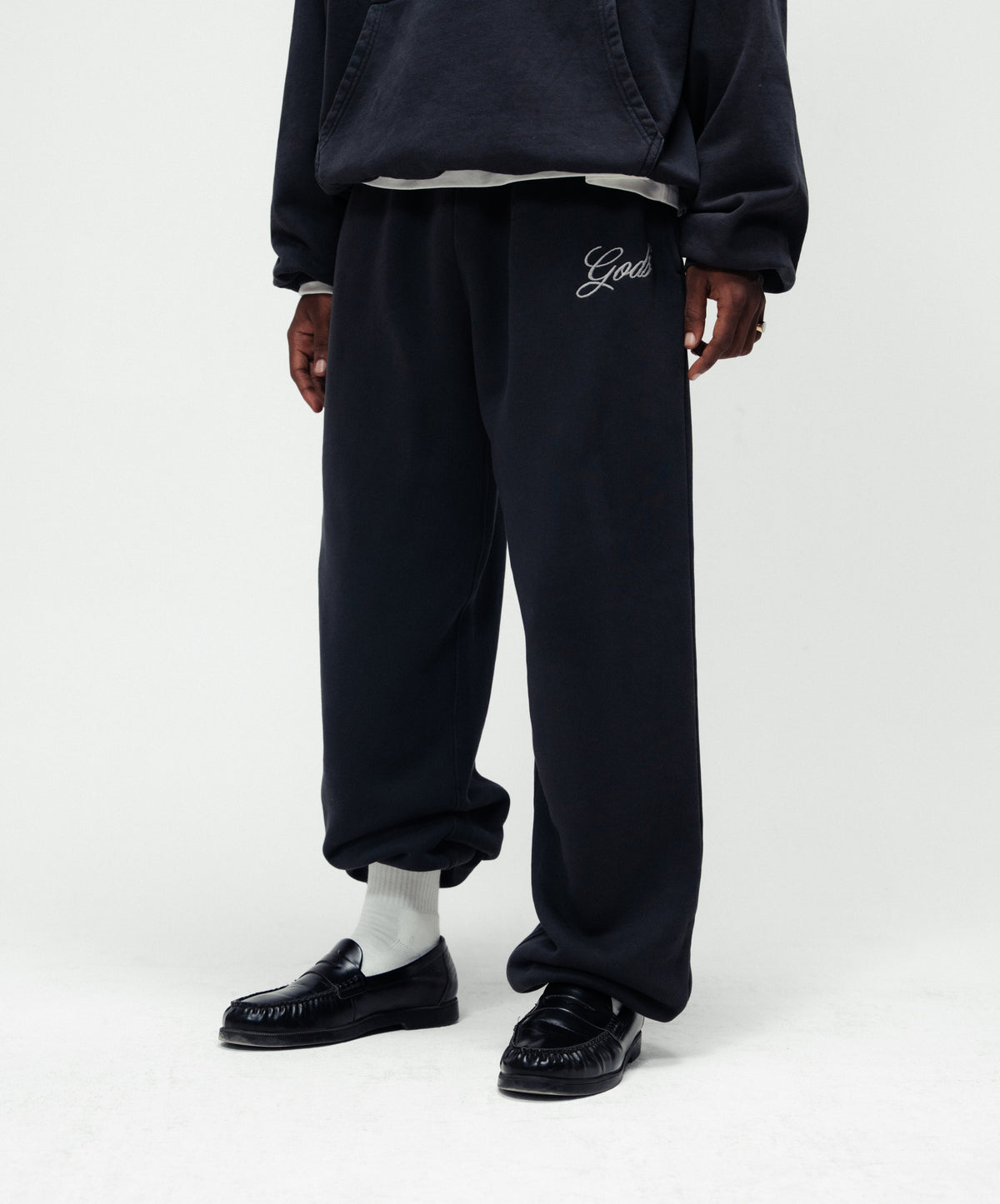 Handwritten Sweatpants Dark Grey