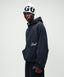 Handwritten Hoodie Dark Grey