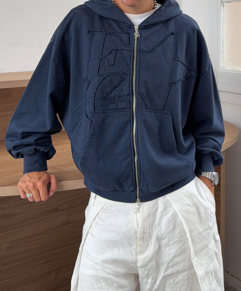 FG Star Zipper Navy