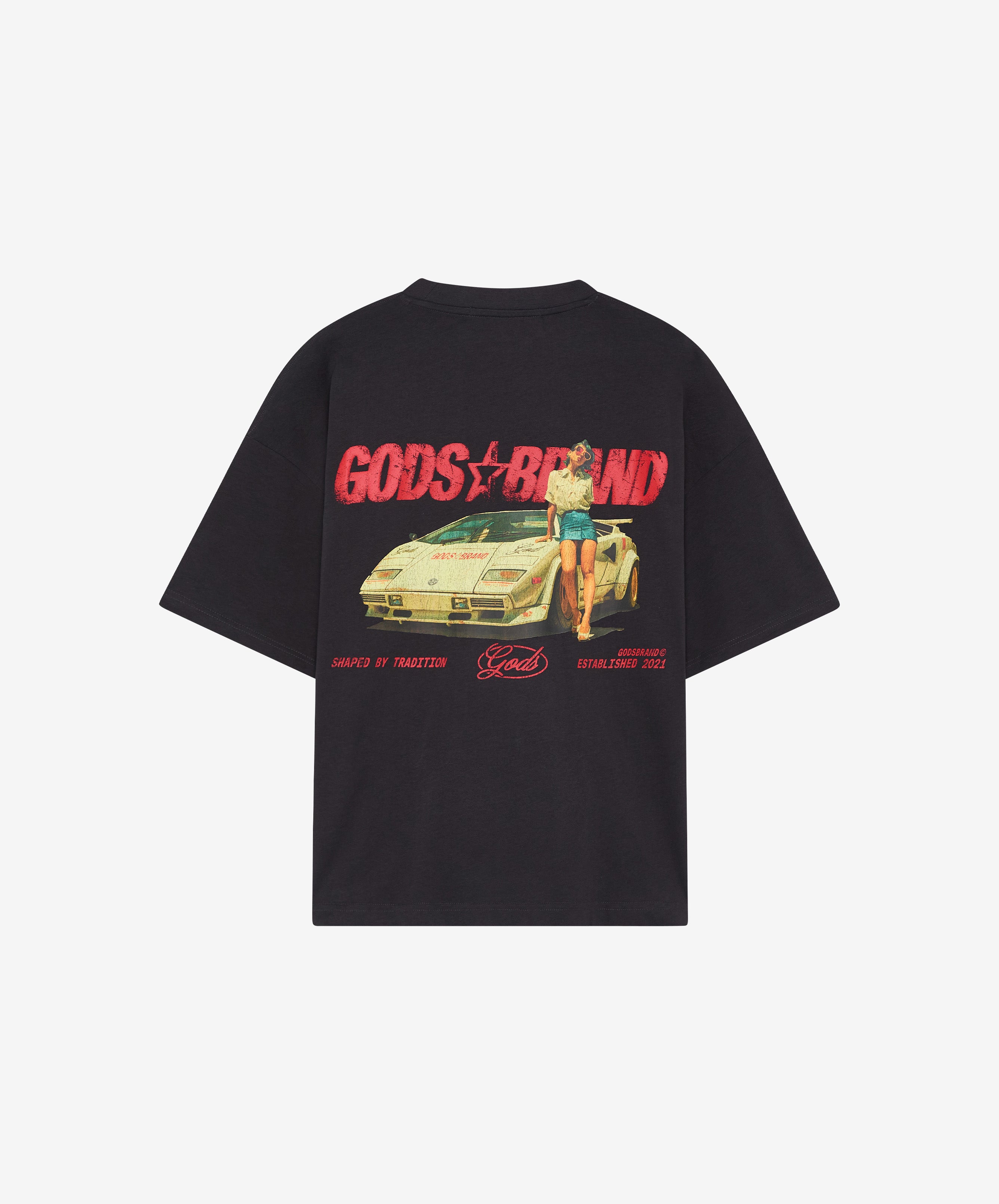 Sportscar Tee Antracite